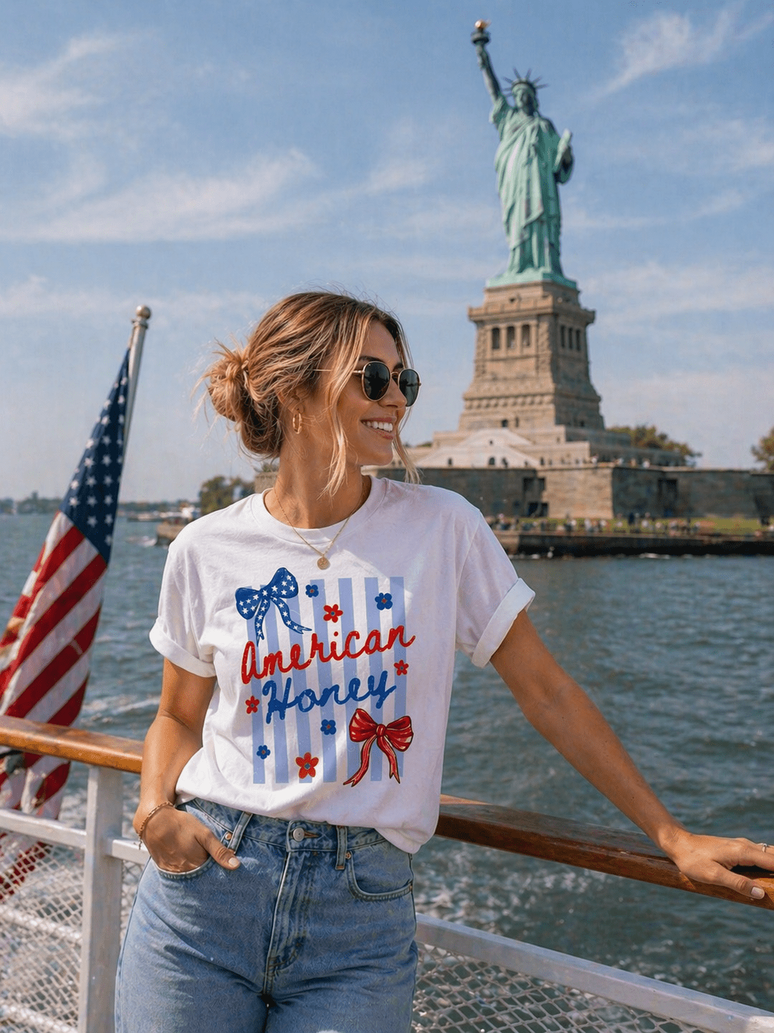 American Honey T-Shirt – RELLE Fashion & Lifestyle – Product Image