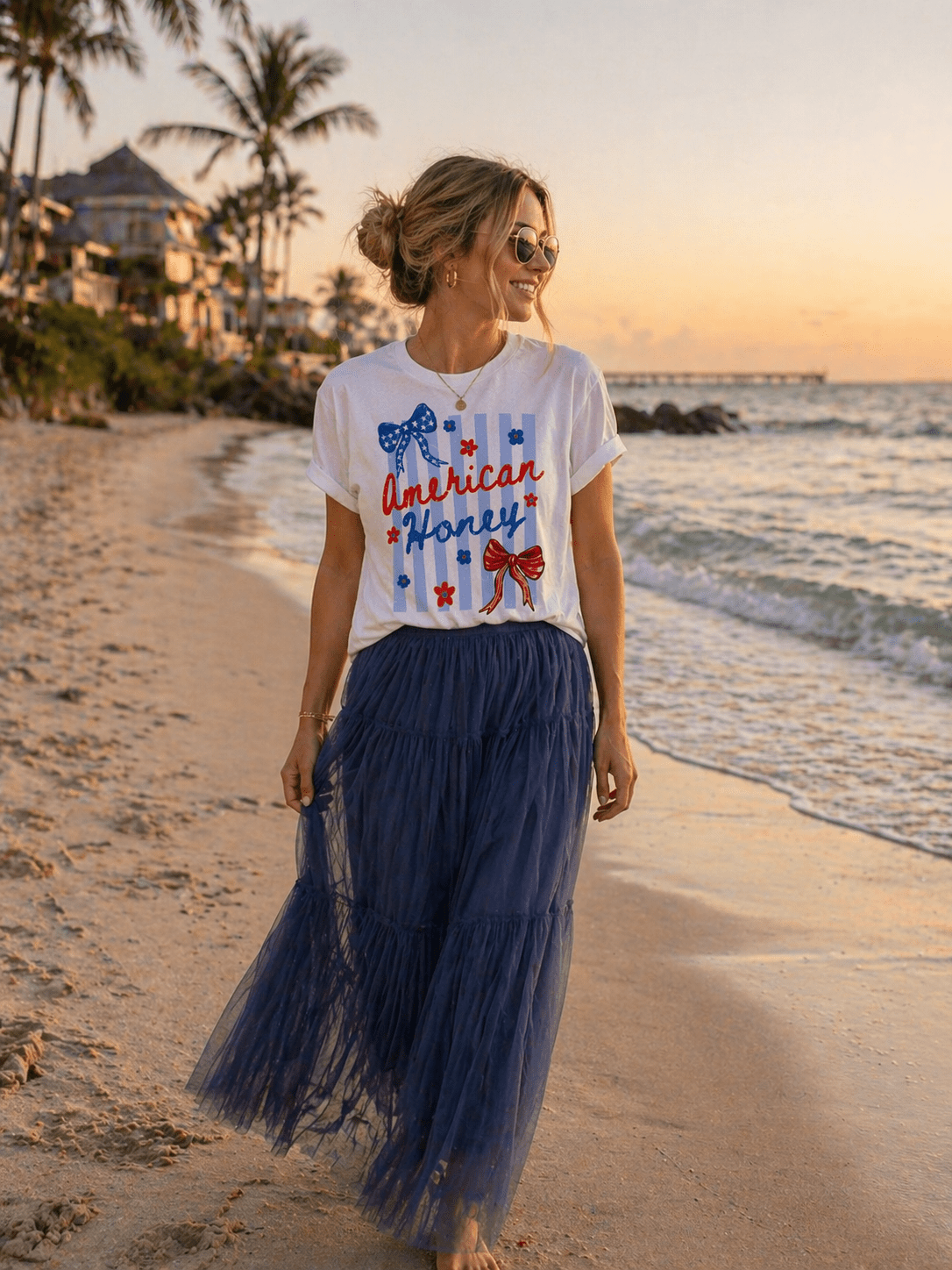 American Honey T-Shirt – RELLE Fashion & Lifestyle – Product Image