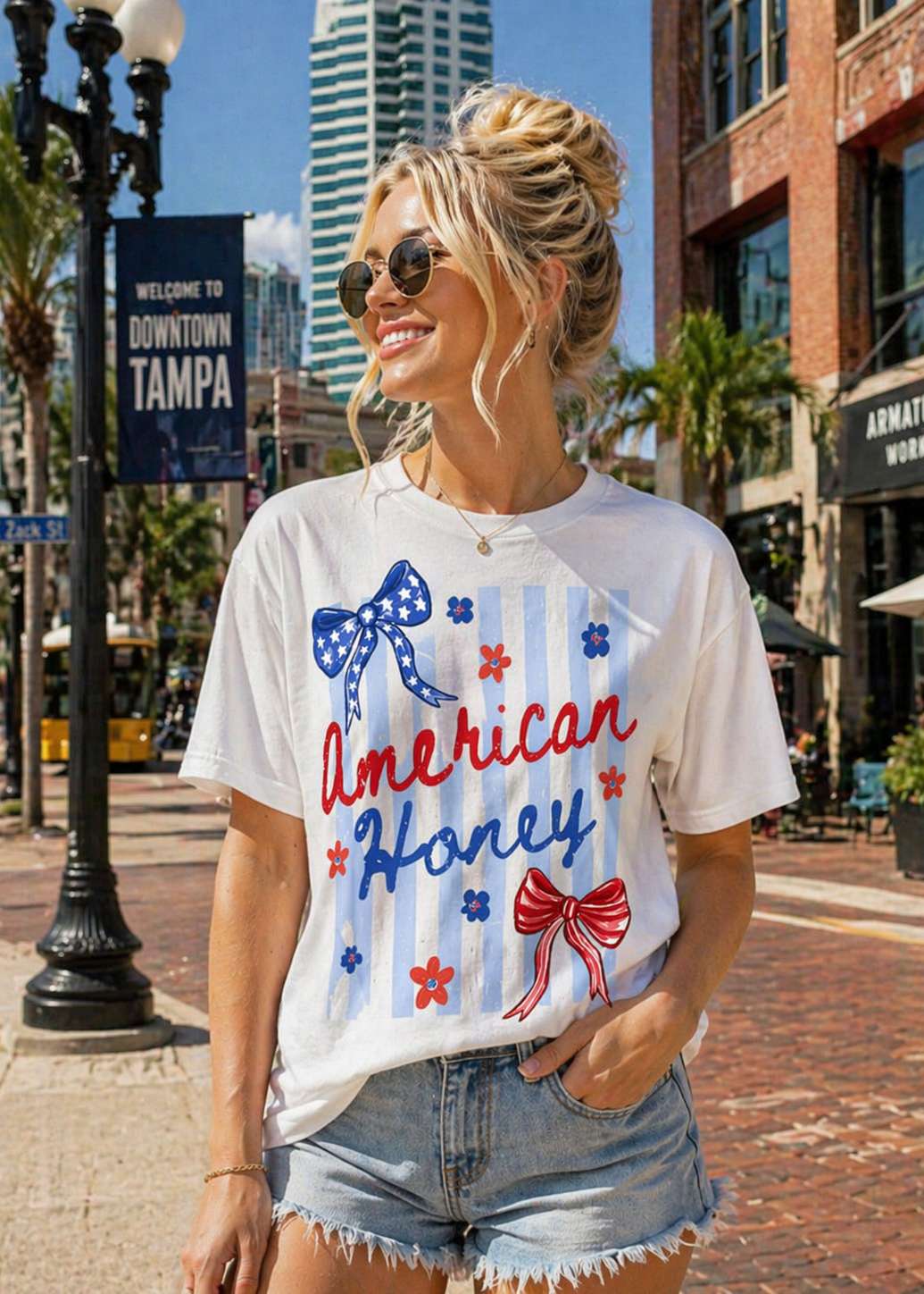American Honey T-Shirt – RELLE Fashion & Lifestyle – Product Image