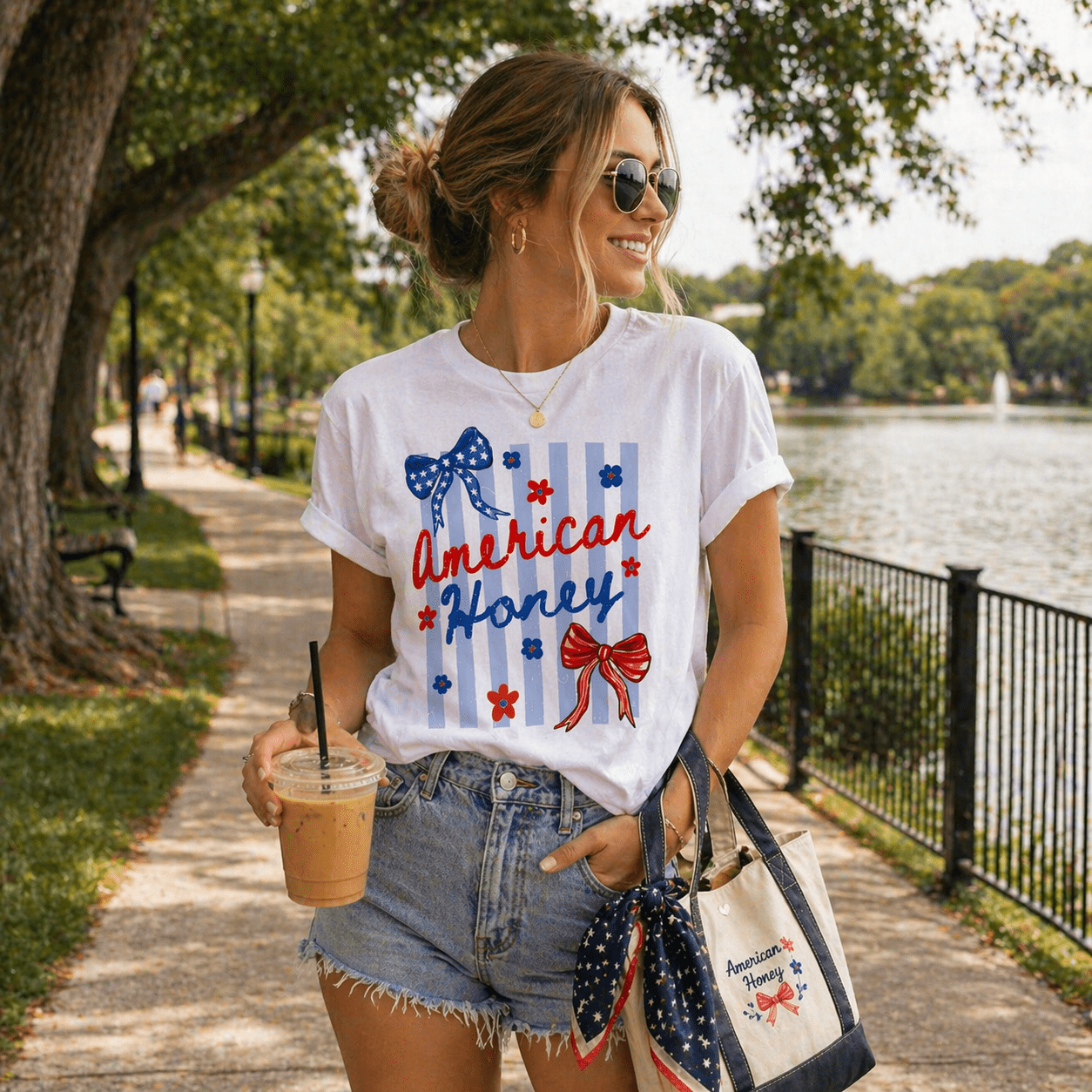 American Honey T-Shirt – RELLE Fashion & Lifestyle – Product Image