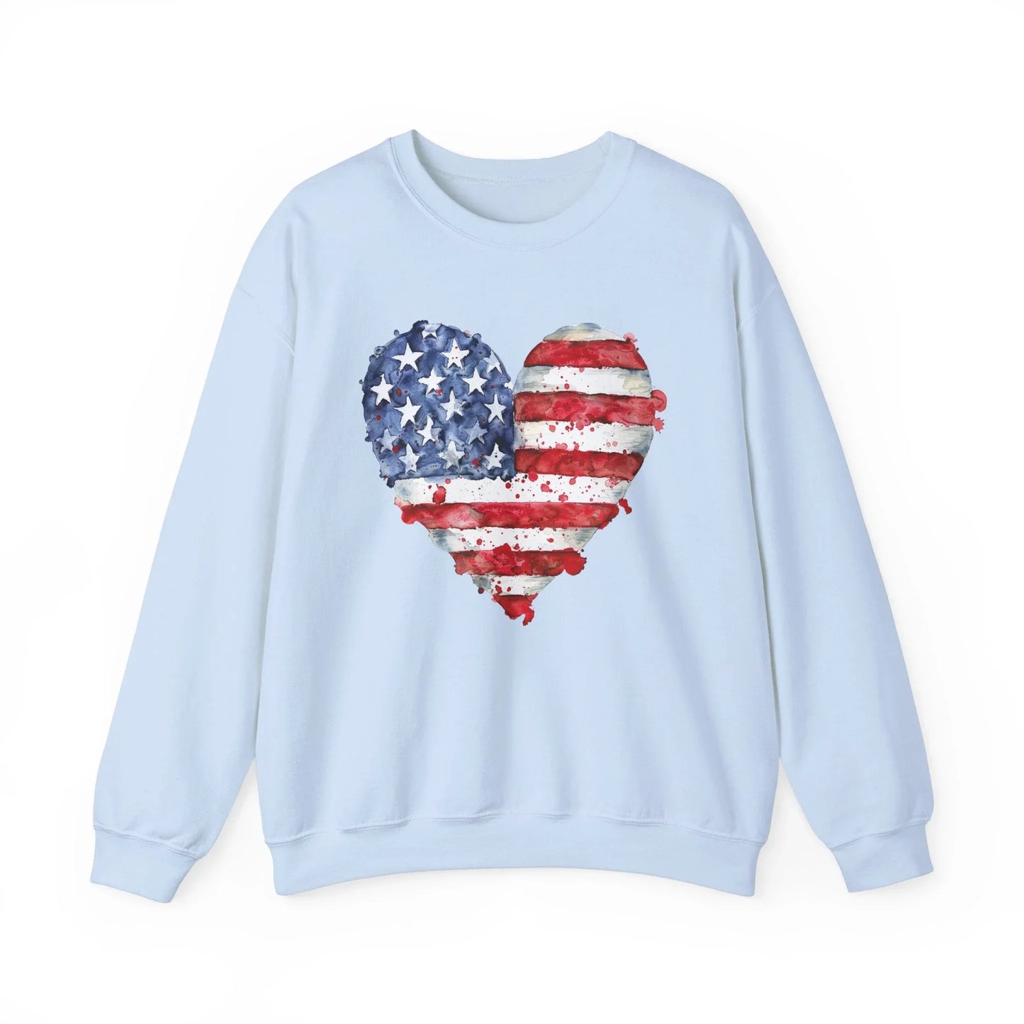 American Love Sweatshirt | Unisex - Light Blue / S