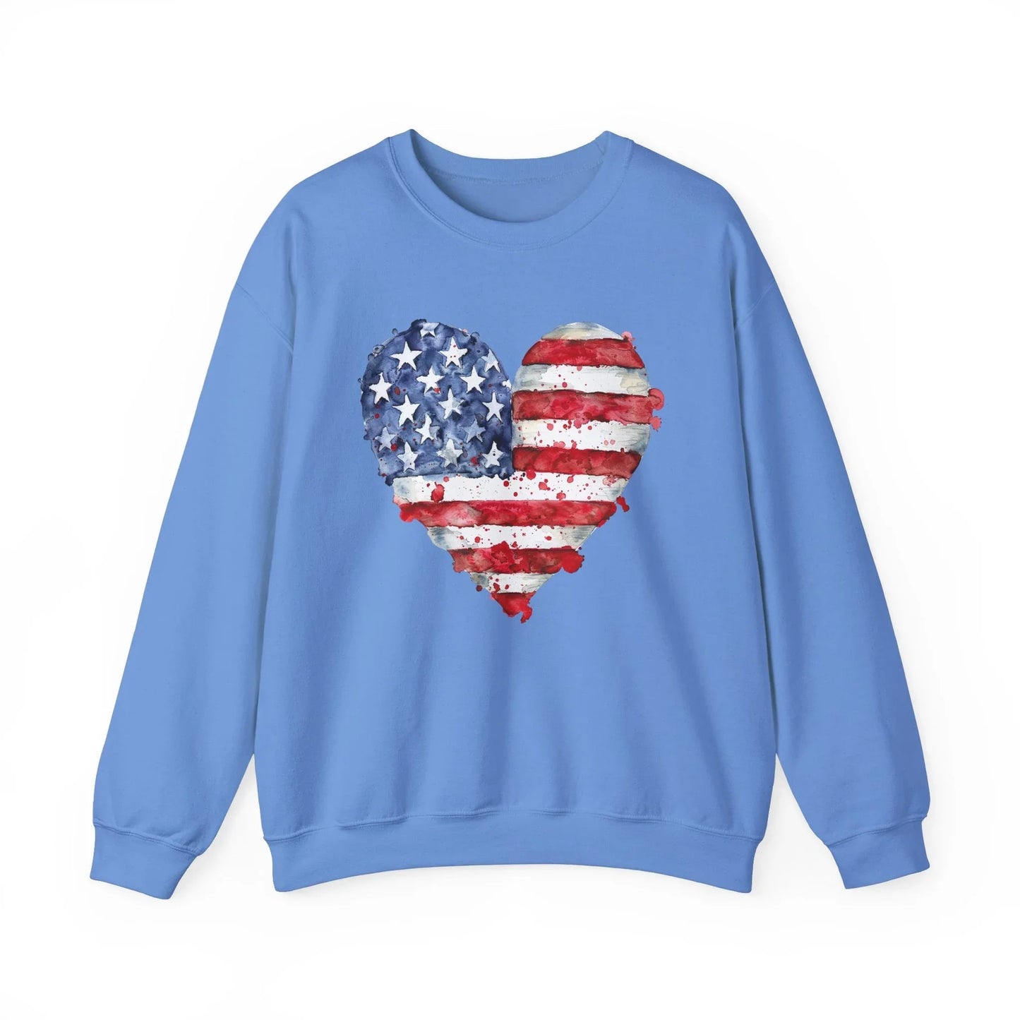 American Love Sweatshirt | Unisex - Carolina Blue / S