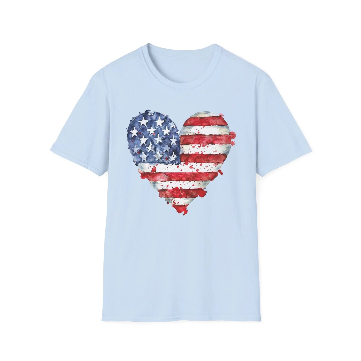 American Love T-Shirt | Unisex - S / Light Blue