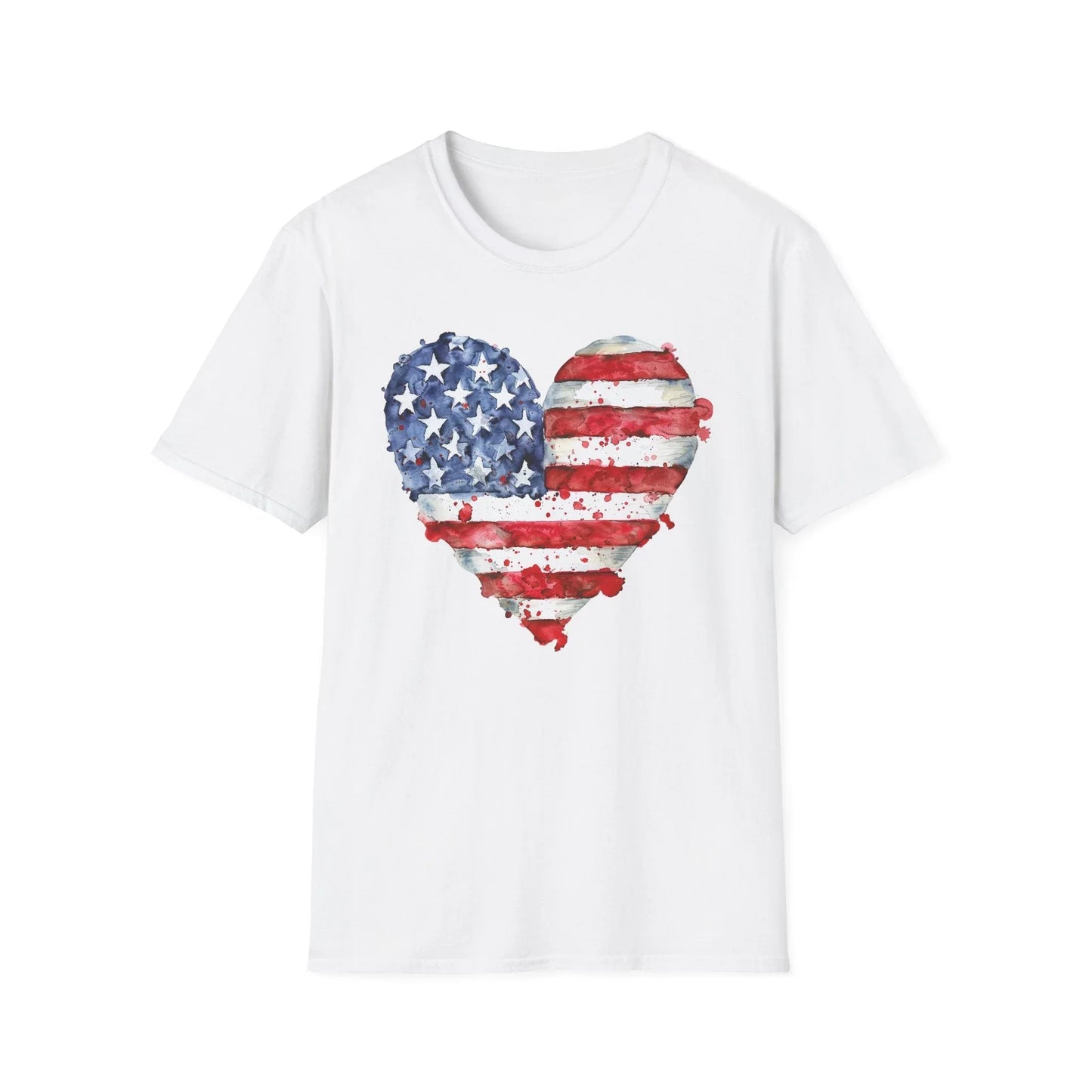 American Love T-Shirt | Unisex - XS / White