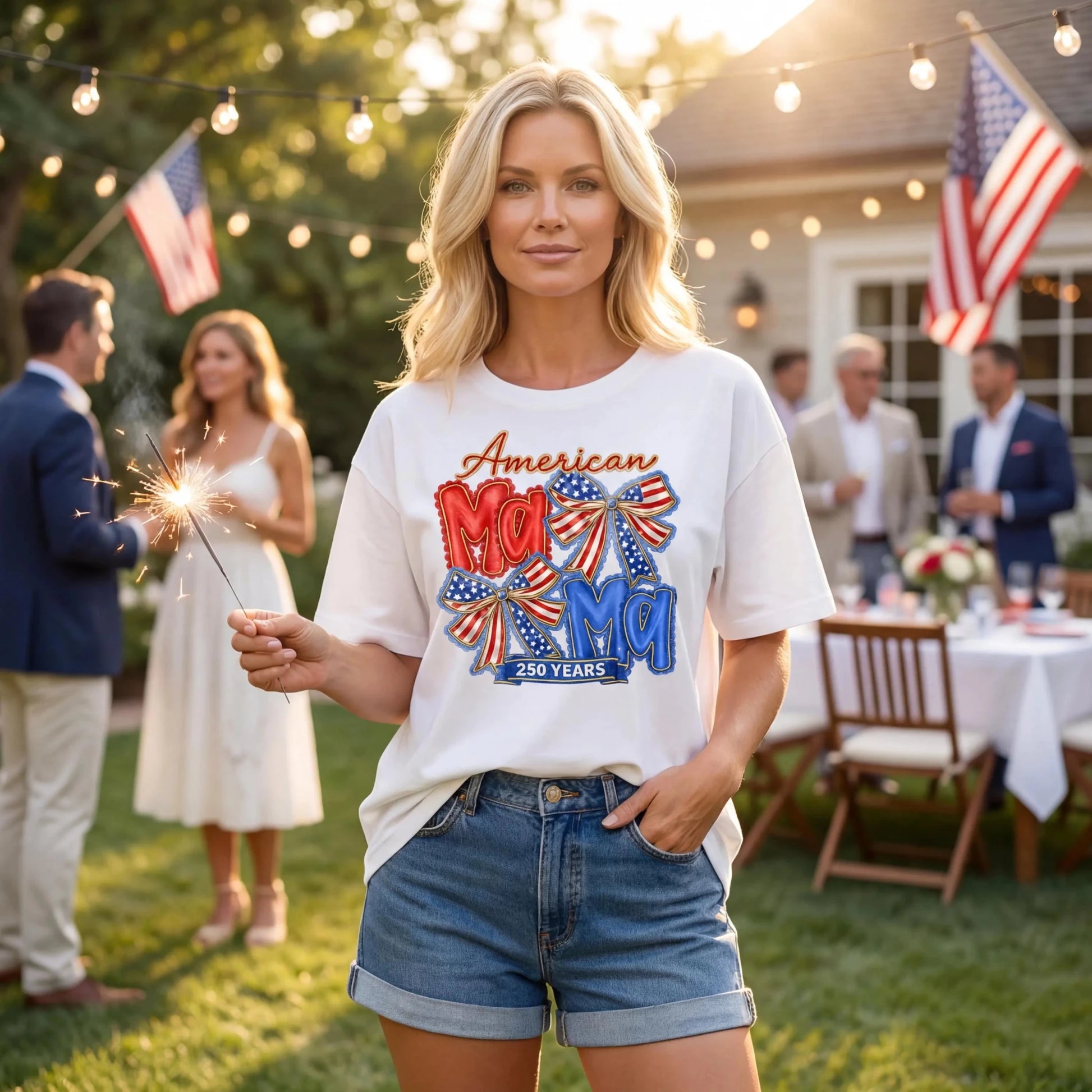 American Mom T-Shirt – RELLE Fashion & Lifestyle – Product Image