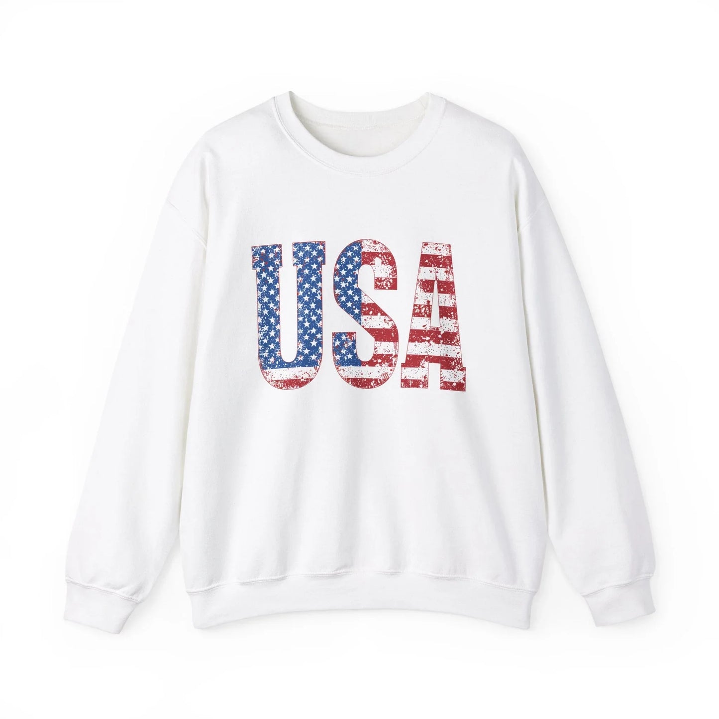 American Spirit Sweatshirt | Unisex - White / S