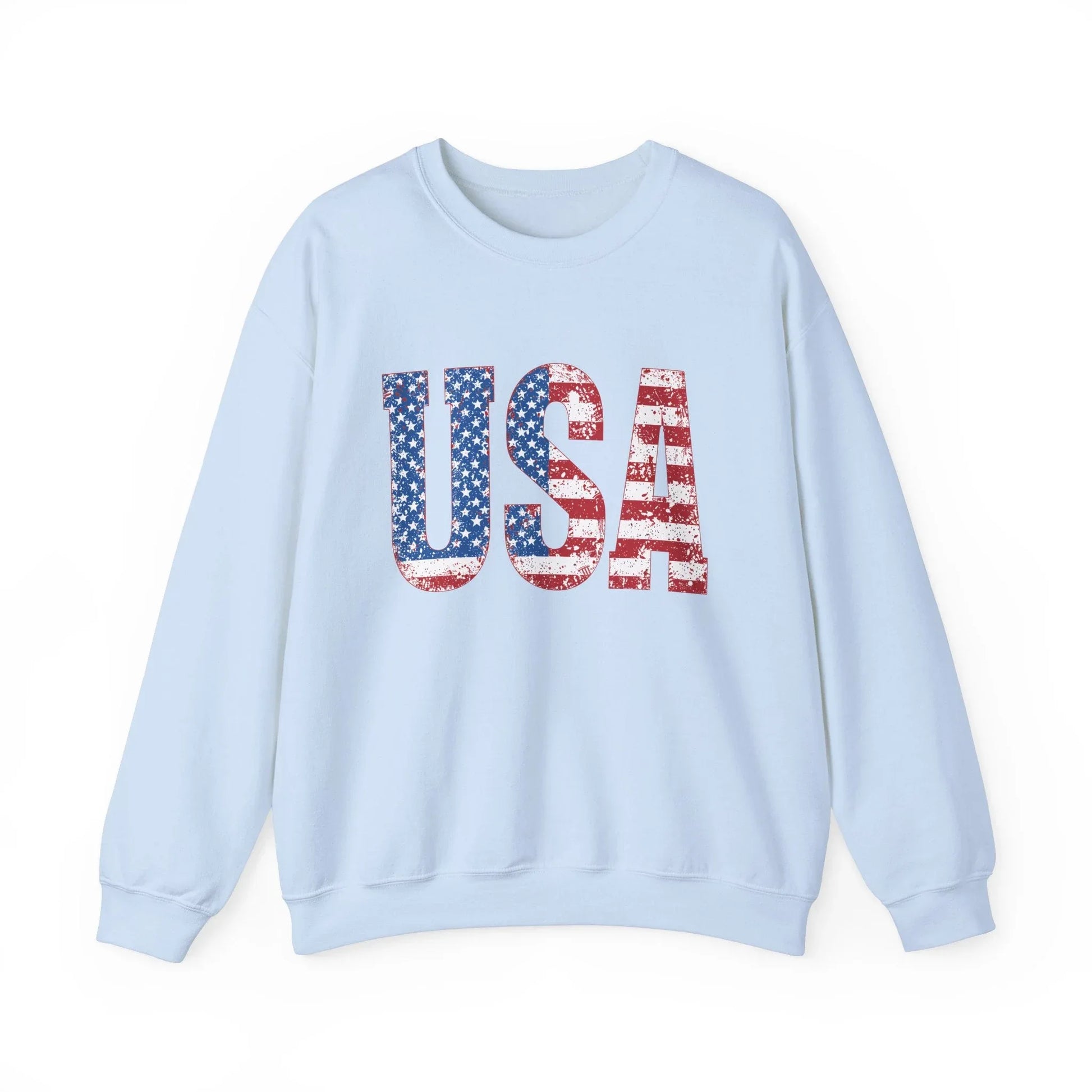 American Spirit Sweatshirt | Unisex - Light Blue / S