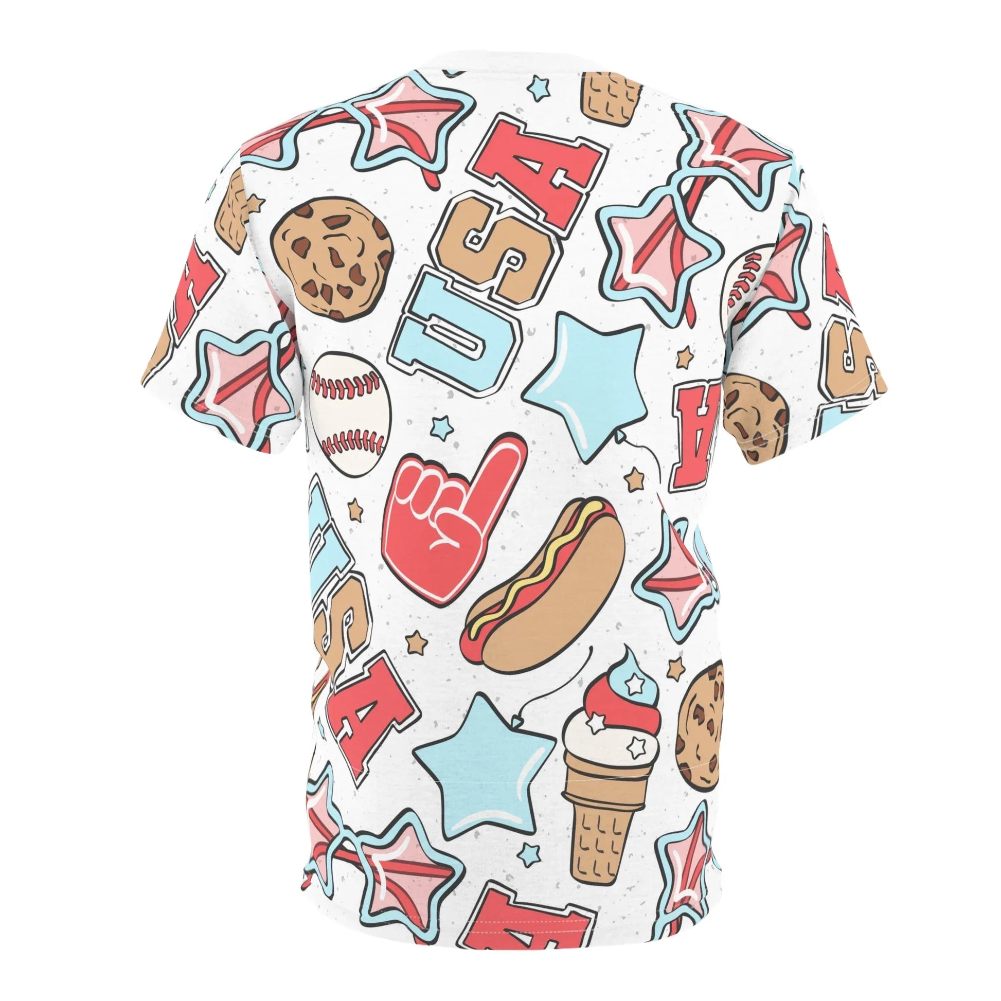 American Treats All-Over-Print T-Shirt - All Over Prints