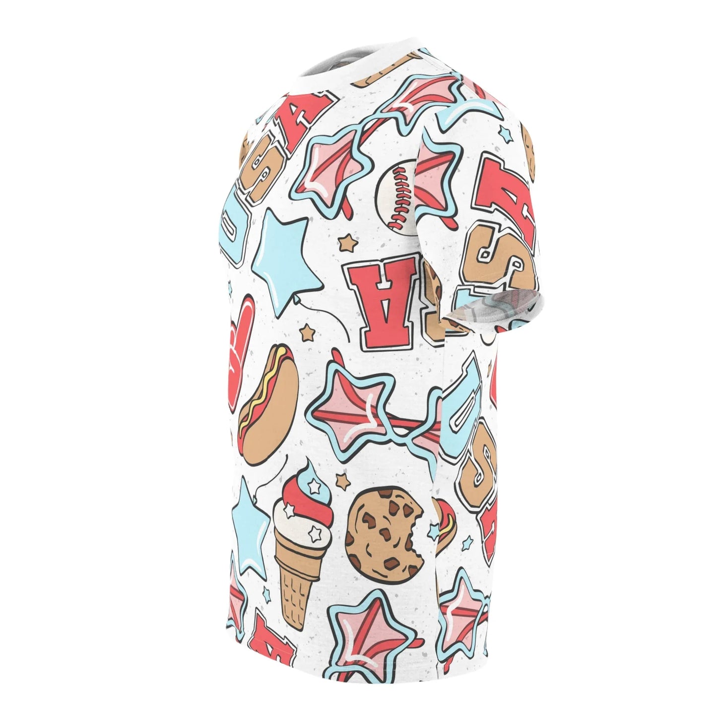 American Treats All-Over-Print T-Shirt - All Over Prints