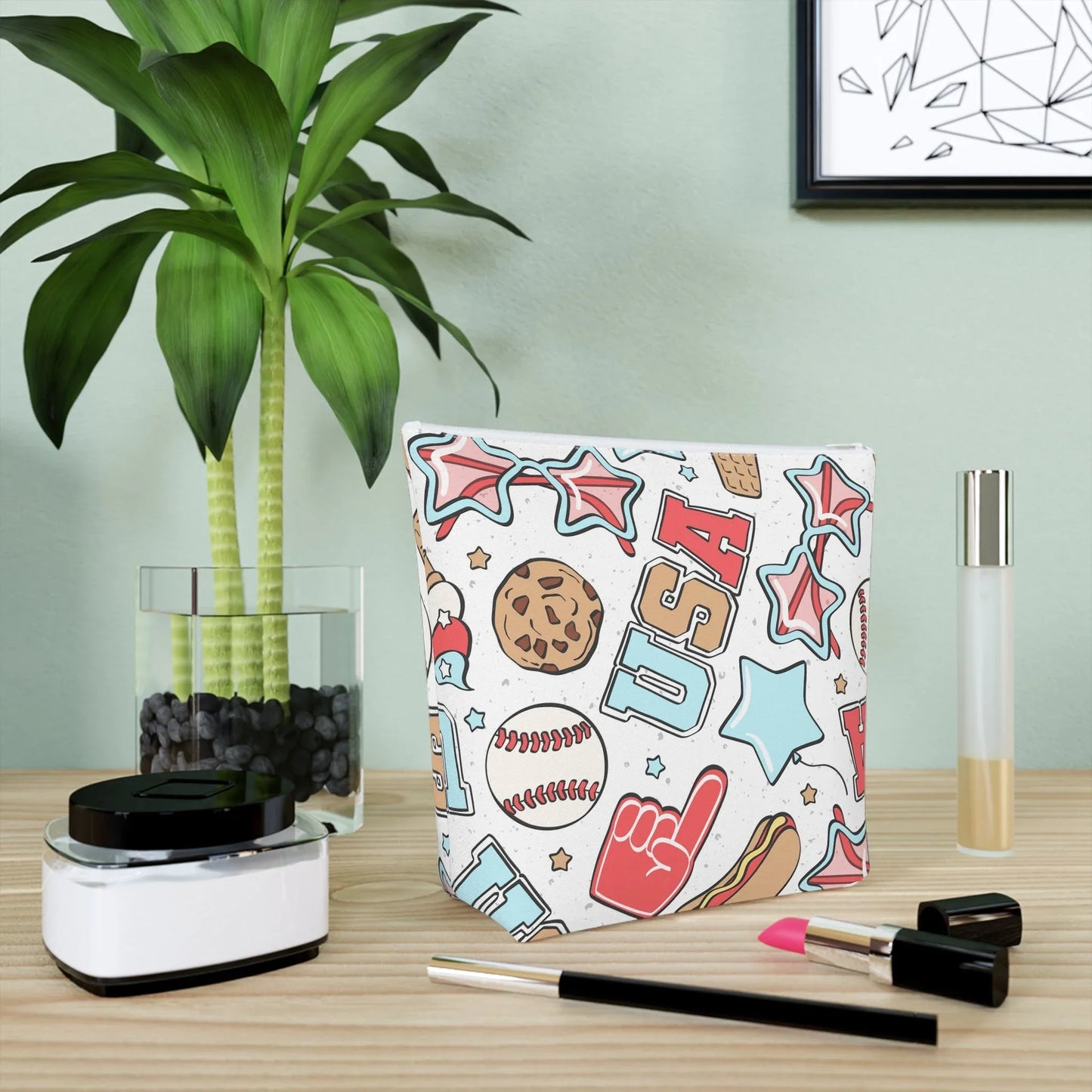 American Treats Cosmetic Bag - Bags