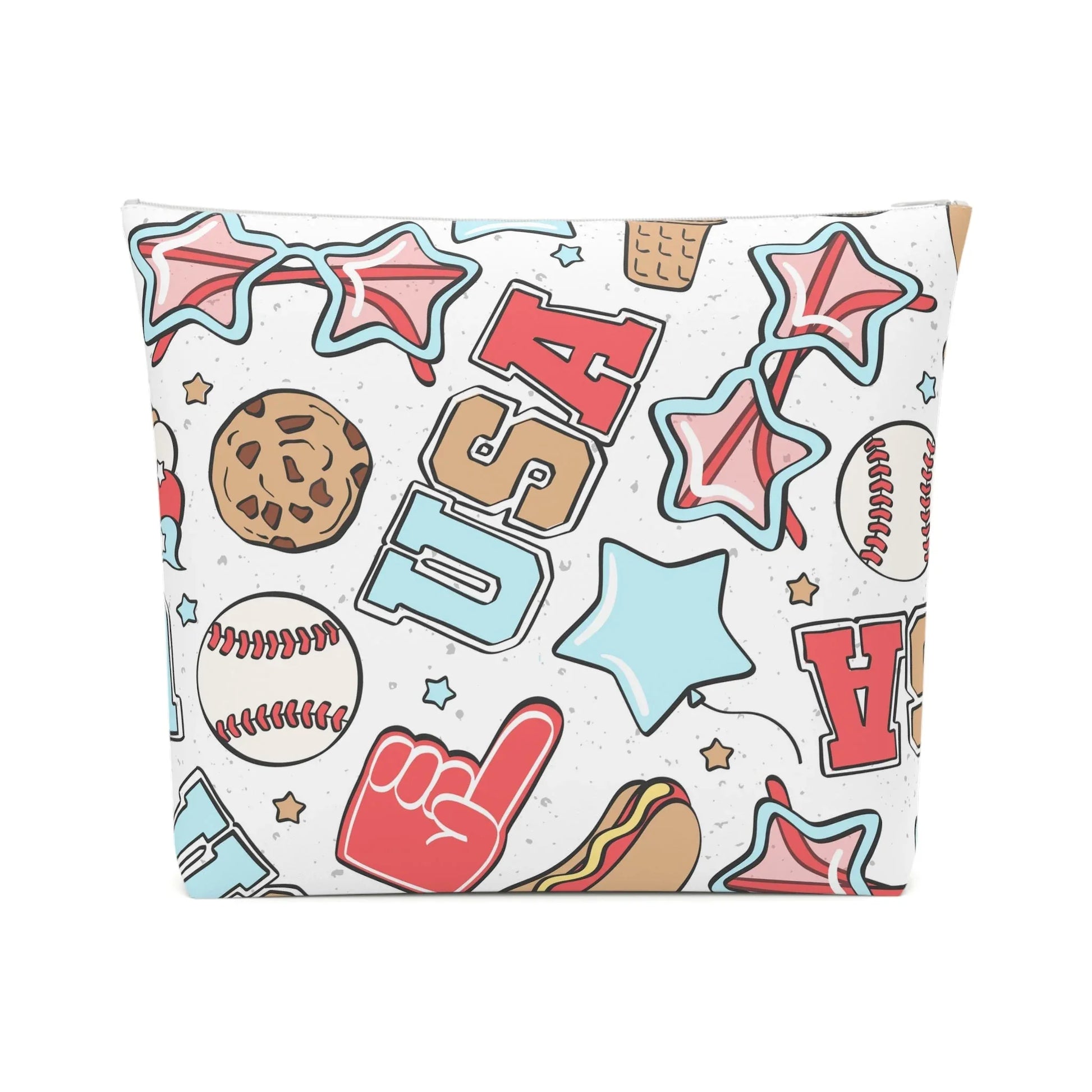 American Treats Cosmetic Bag - 10.2’’ × 8.3’’ - Bags