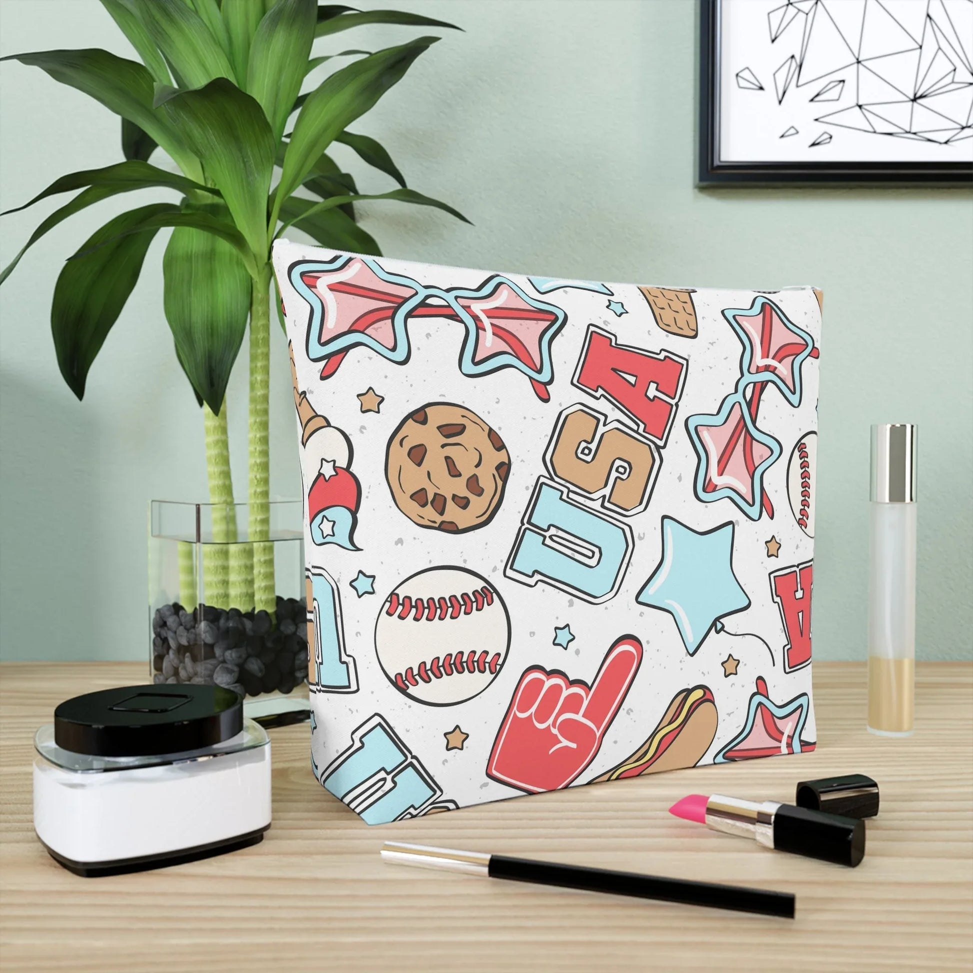 American Treats Cosmetic Bag - Bags
