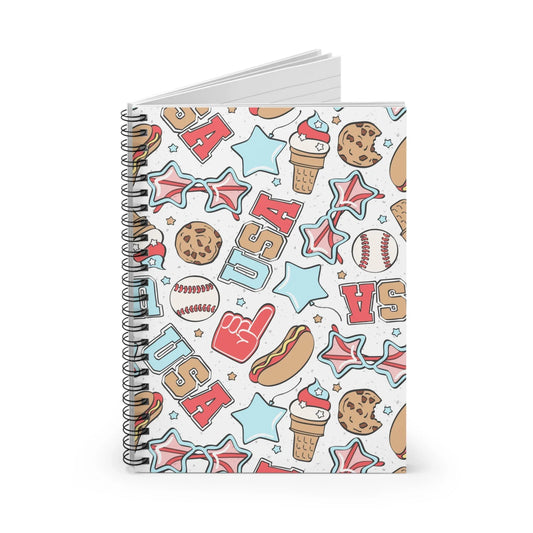 American Treats Notebook - One Size - Paper products