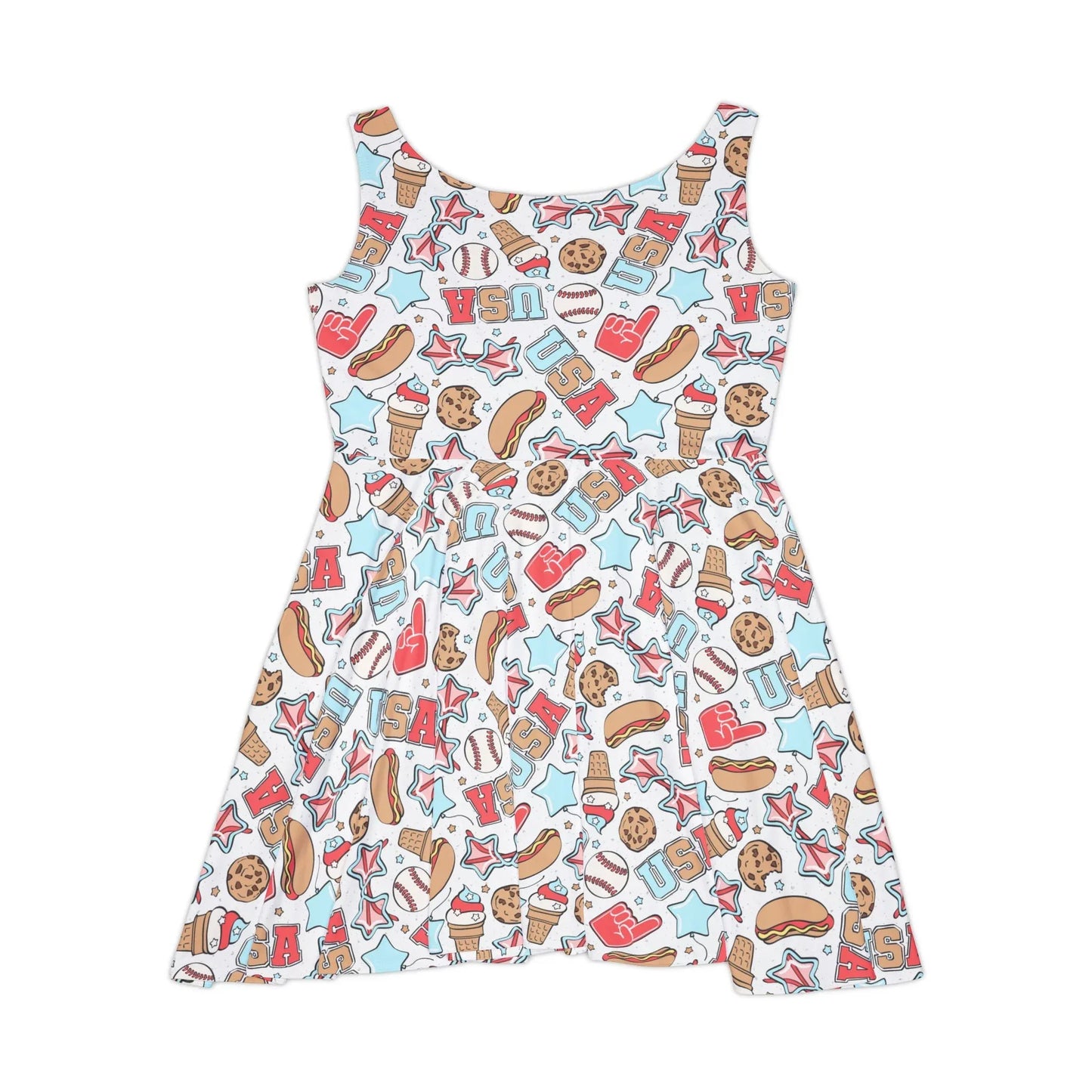 American Treats Skater Dress - All Over Prints