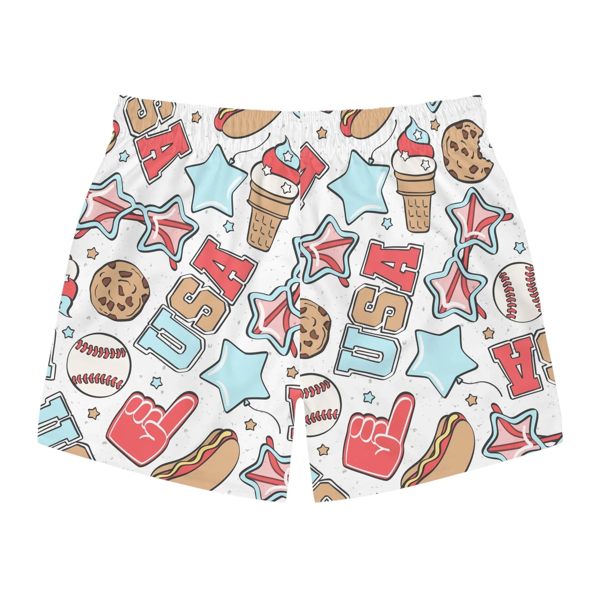 American Treats Swim Trunks - All Over Prints