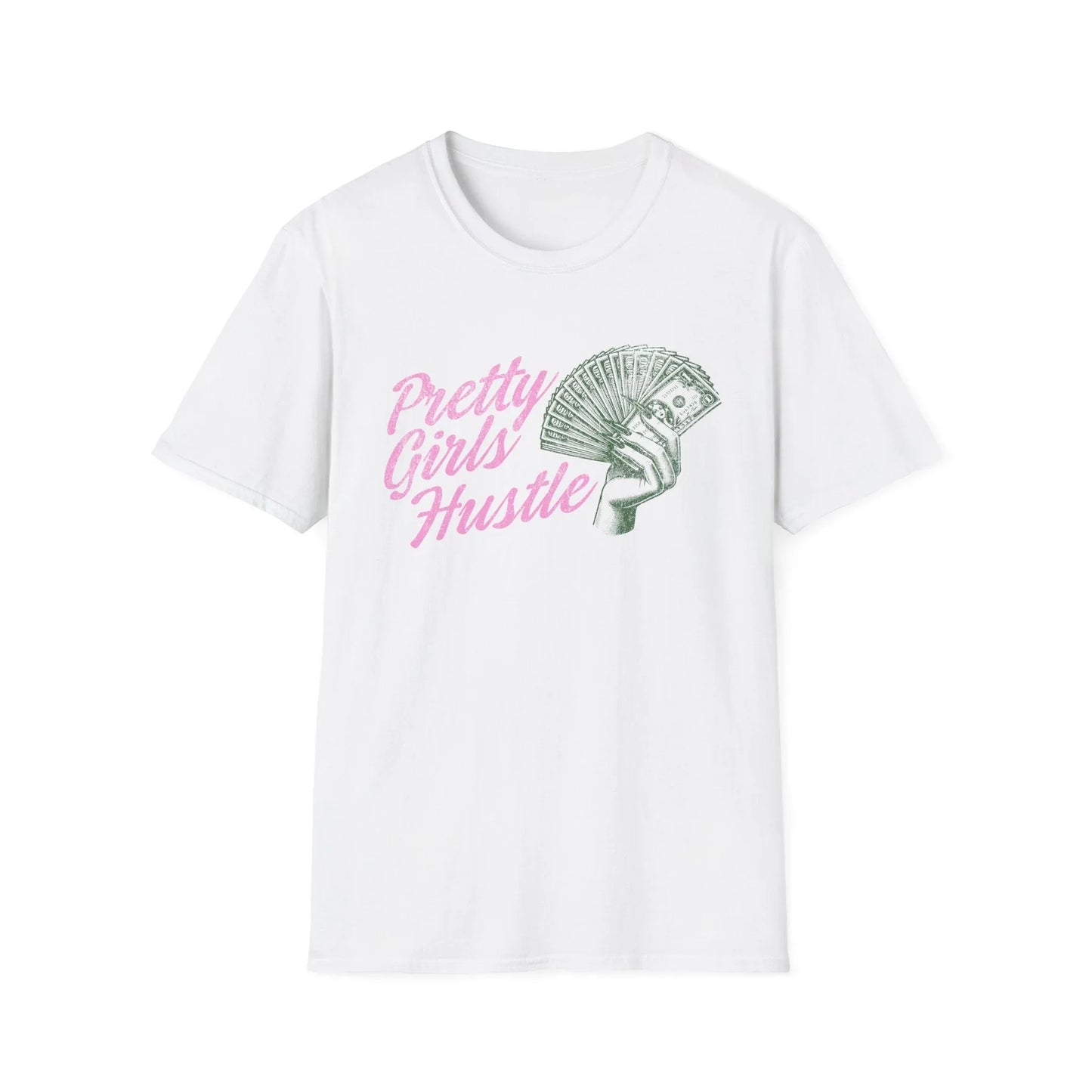 Beauty in the Hustle T-Shirt - L / White