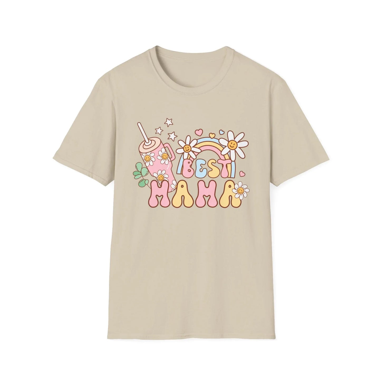 Best Mama T-Shirt - S / Sand