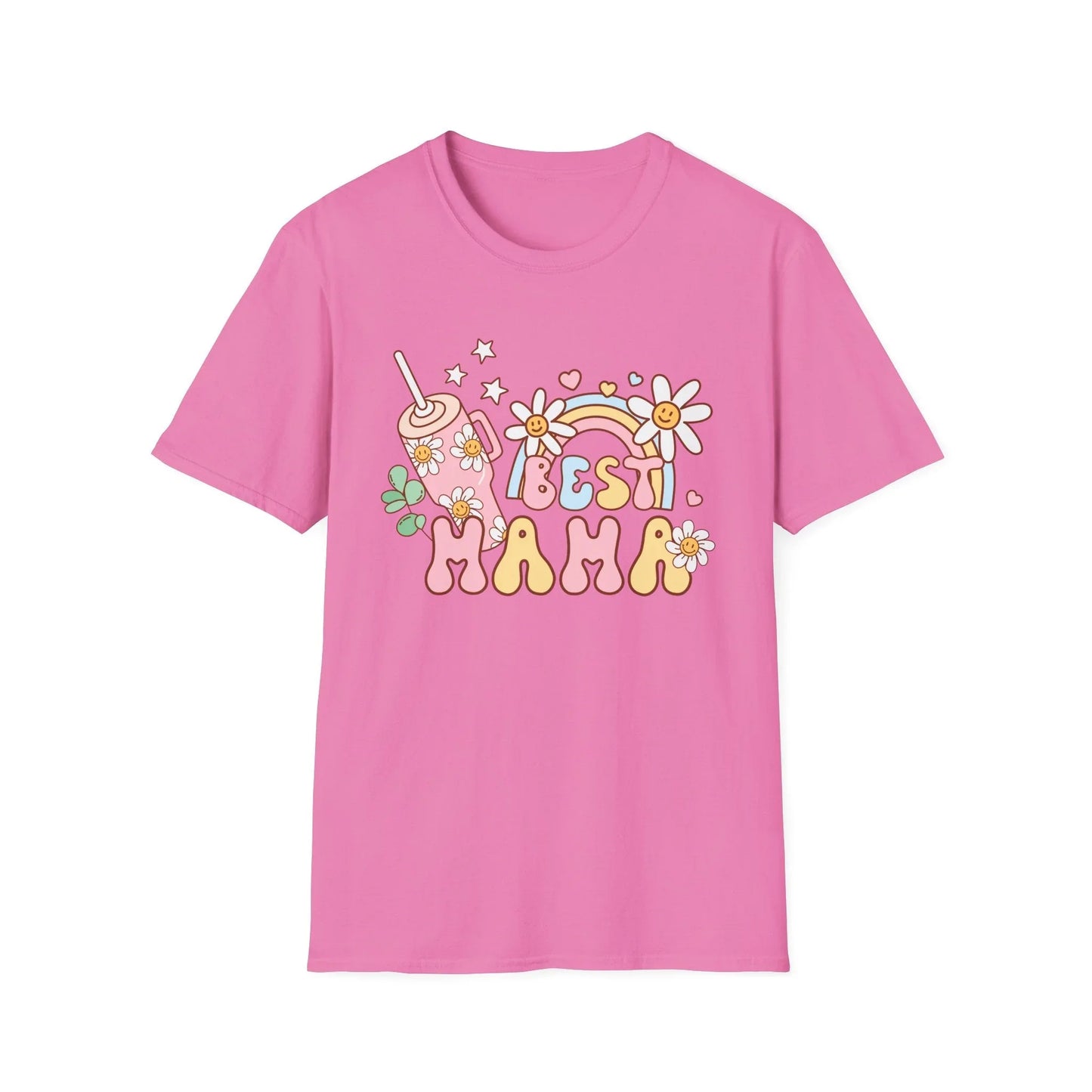 Best Mama T-Shirt - S / Azalea