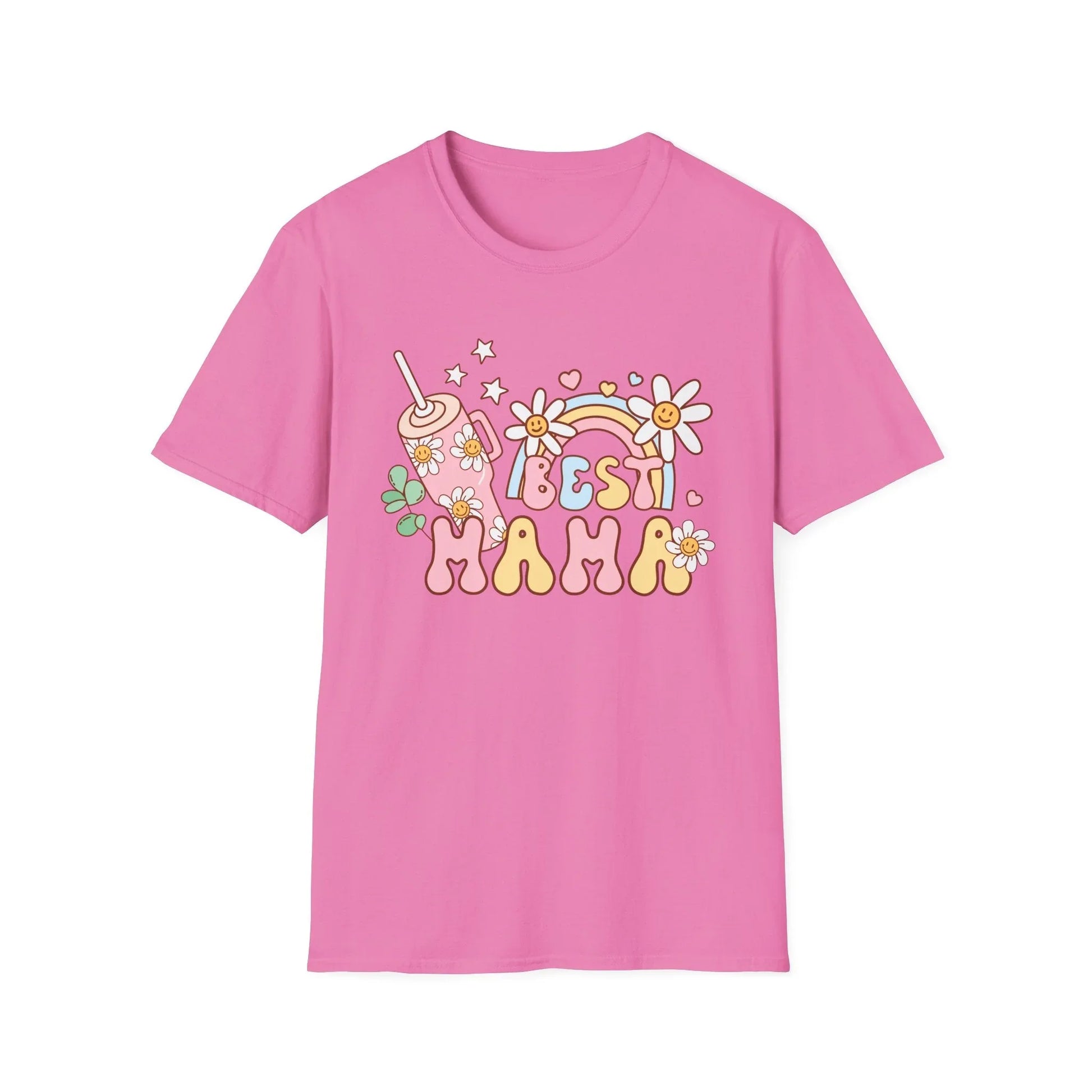Best Mama T-Shirt - S / Azalea