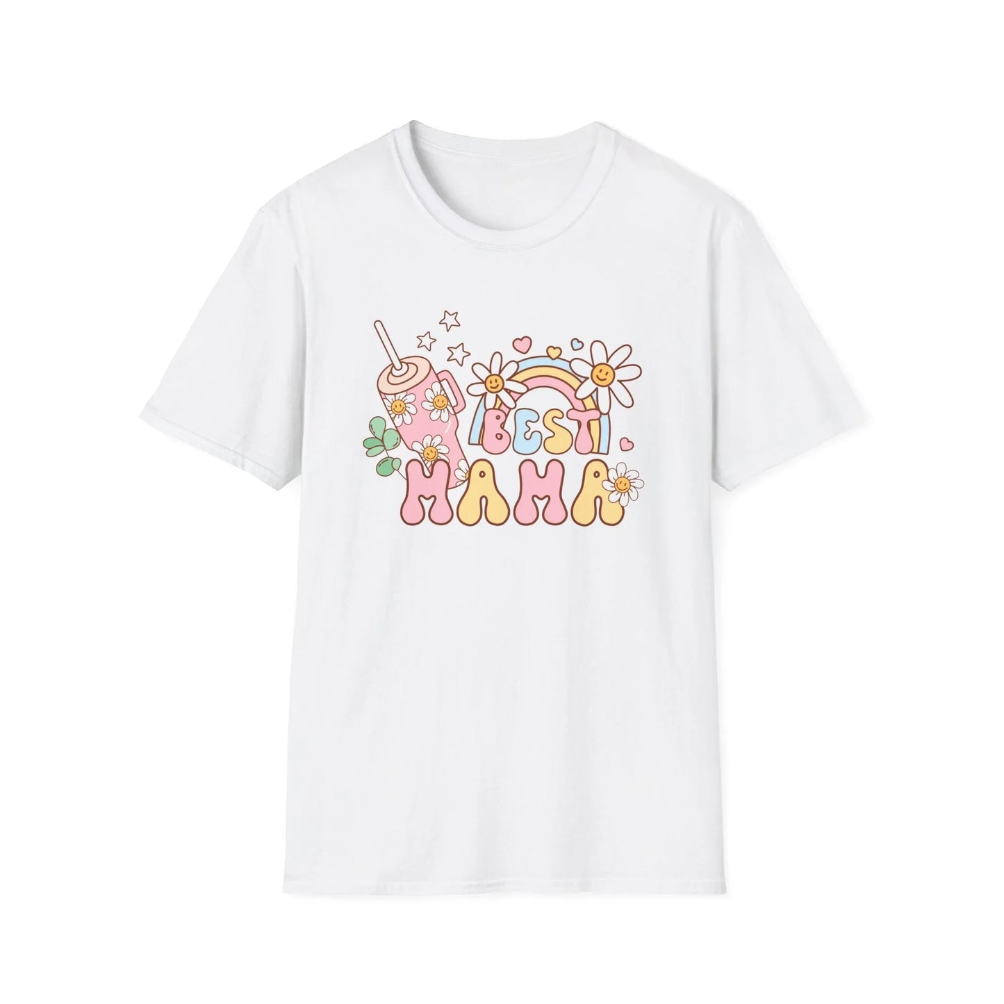 Best Mama T-Shirt - XS / White