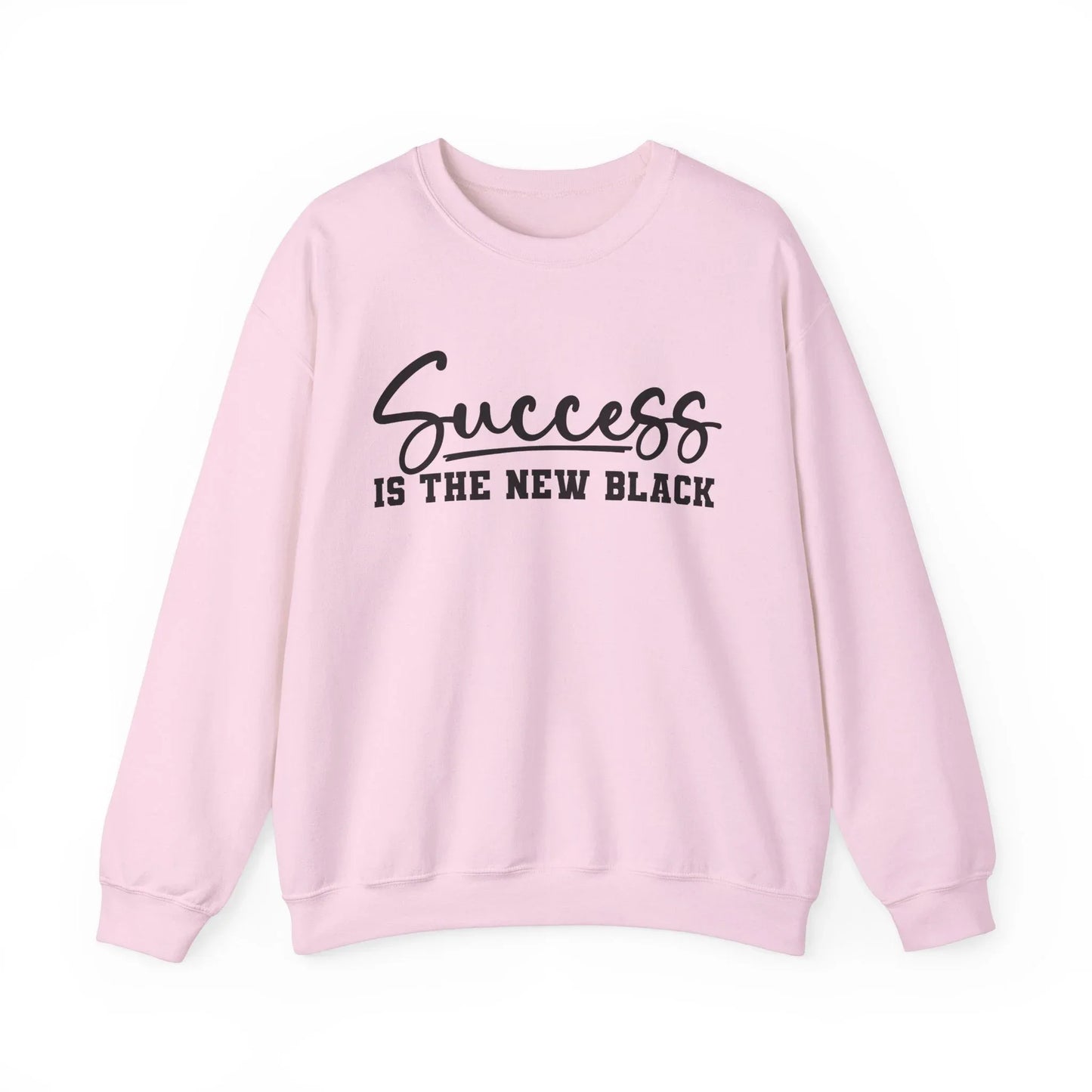 Black & Bold Sweatshirt - Light Pink / S