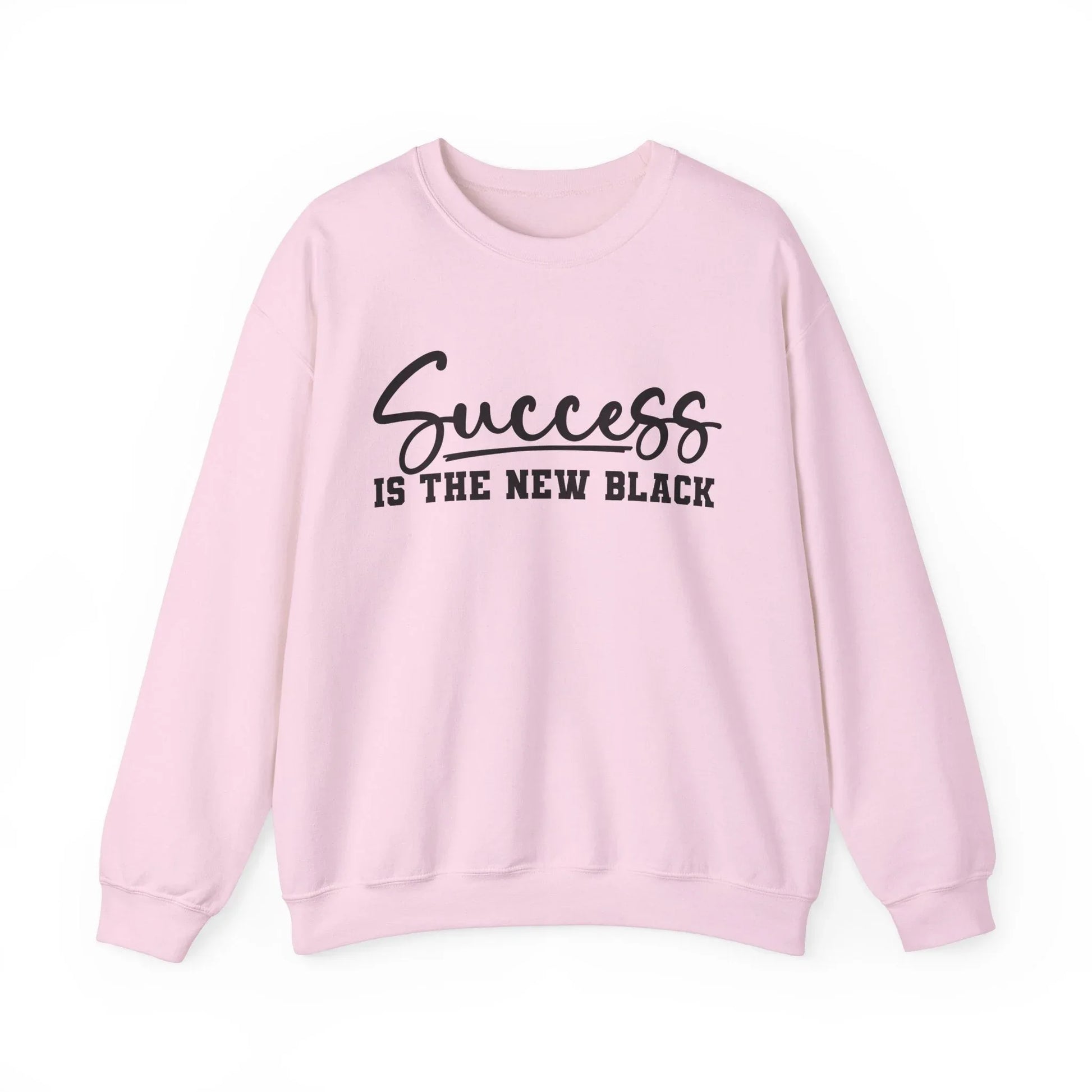 Black & Bold Sweatshirt - Light Pink / S