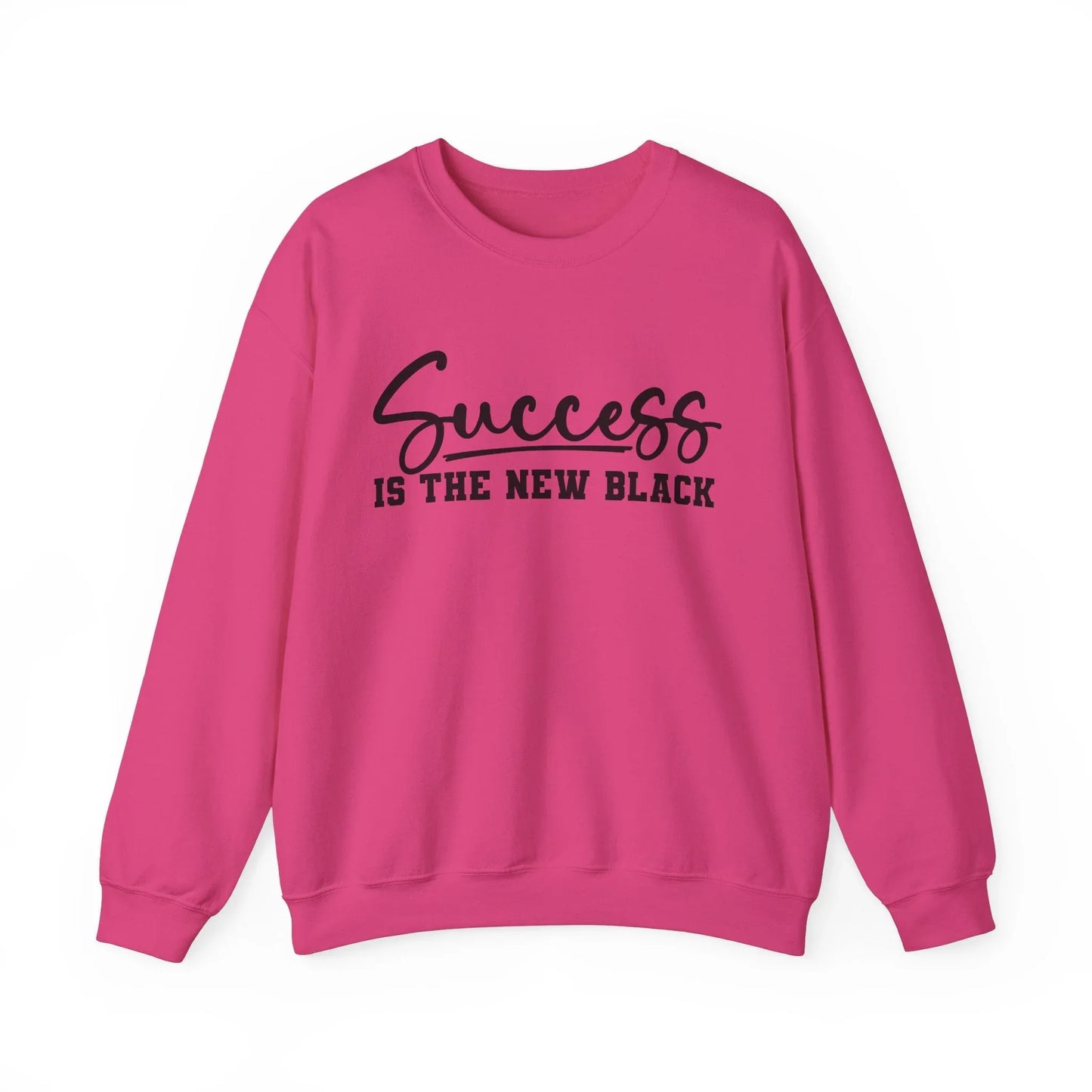 Black & Bold Sweatshirt - Heliconia / S