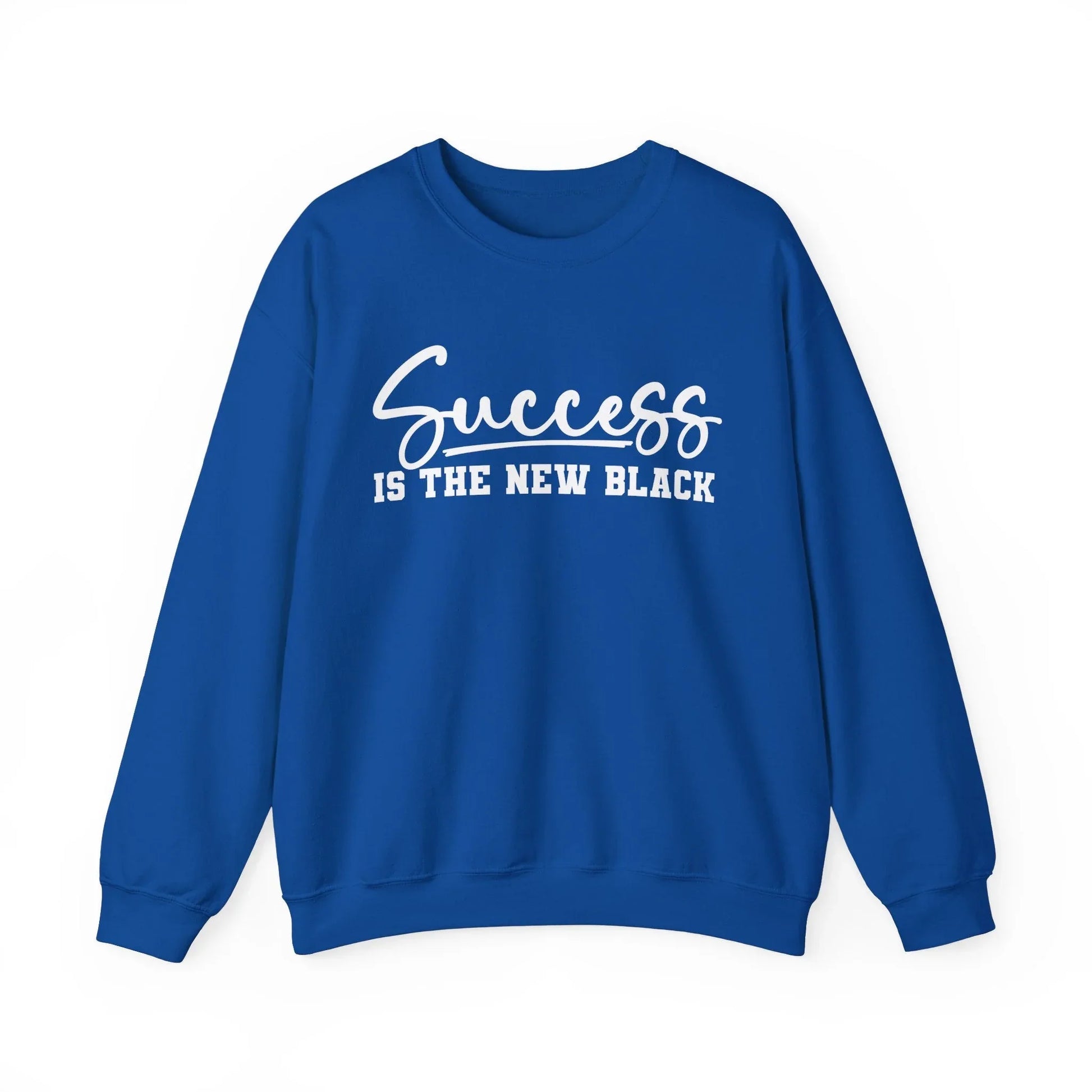 Black & Bold Sweatshirt - Royal / S