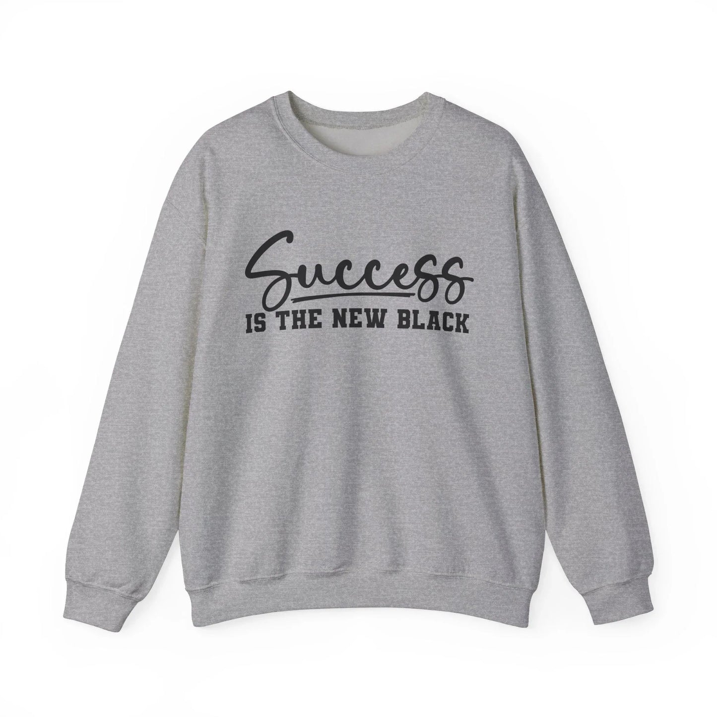 Black & Bold Sweatshirt - Sport Grey / S