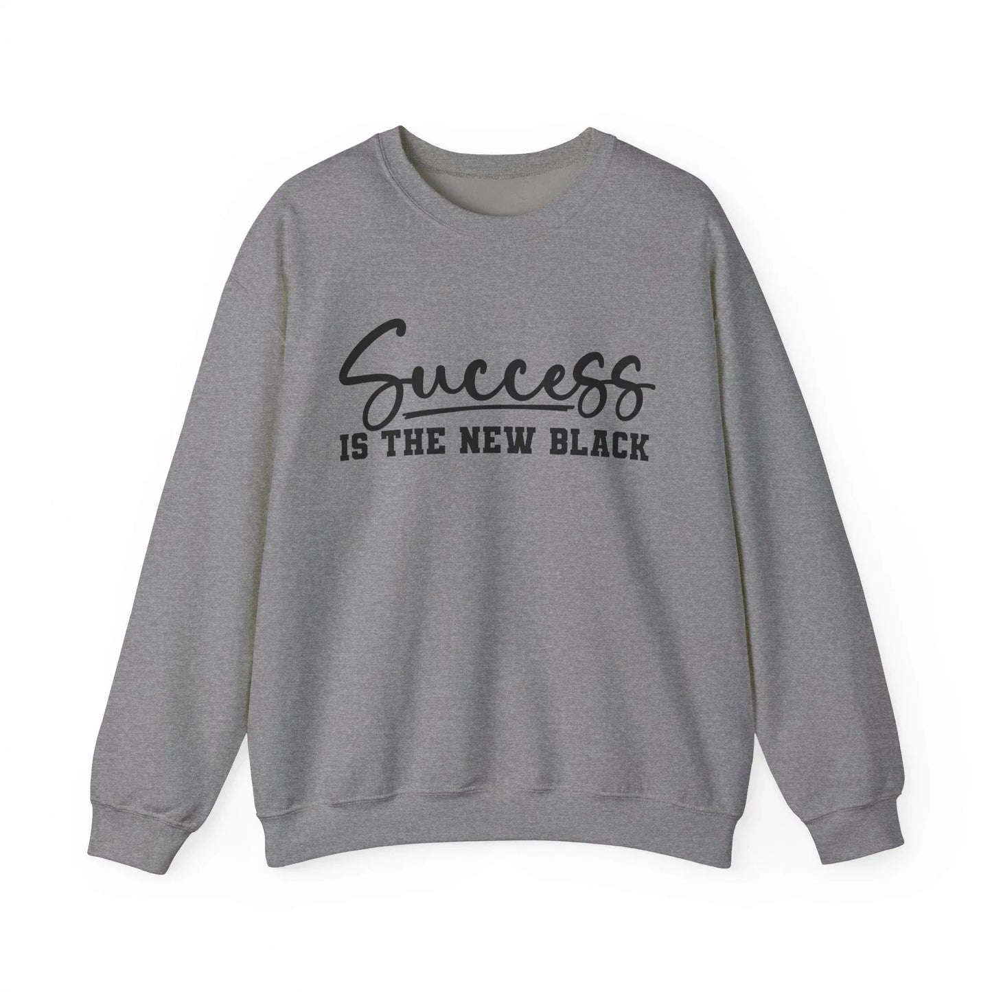 Black & Bold Sweatshirt - Graphite Heather / S
