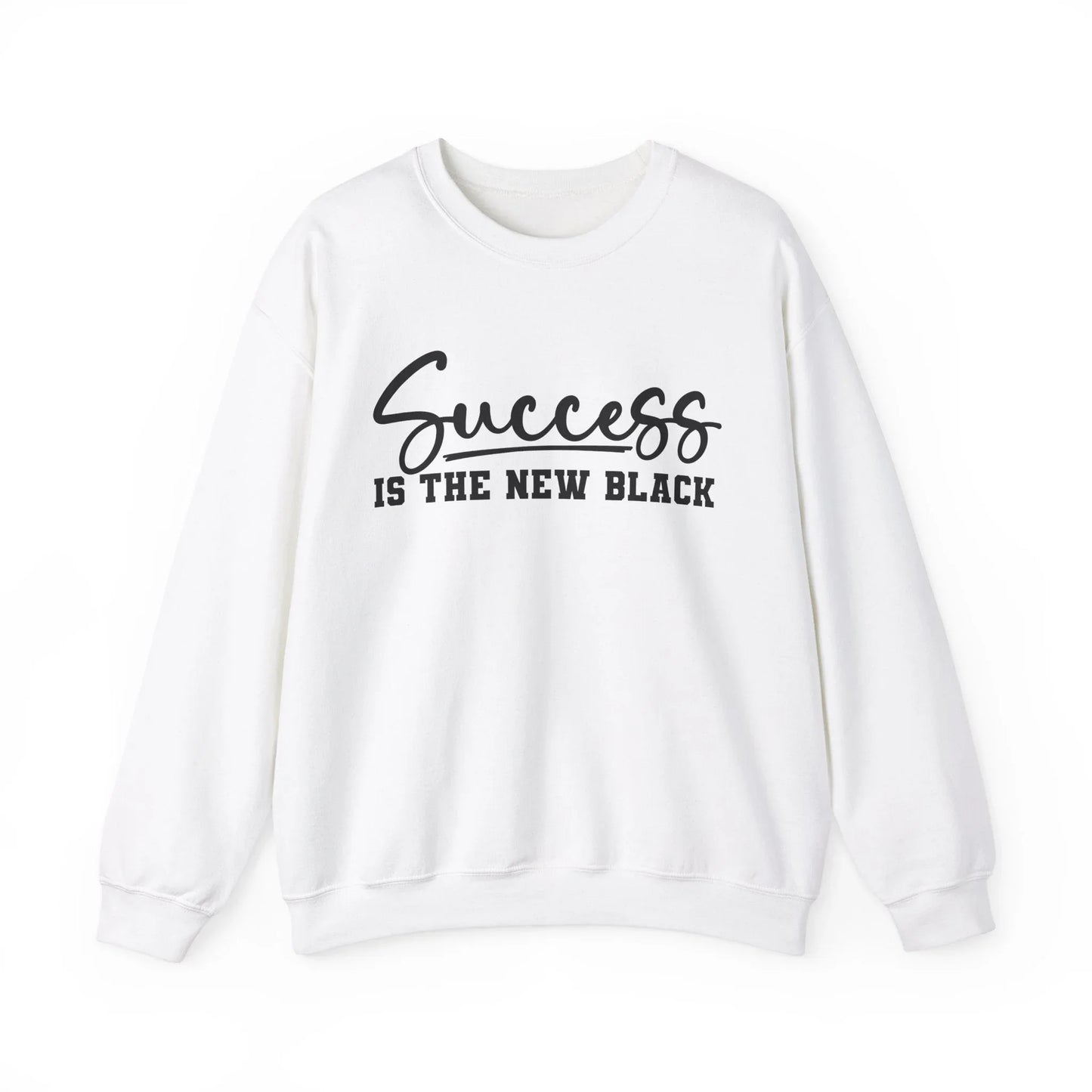 Black & Bold Sweatshirt - White / S