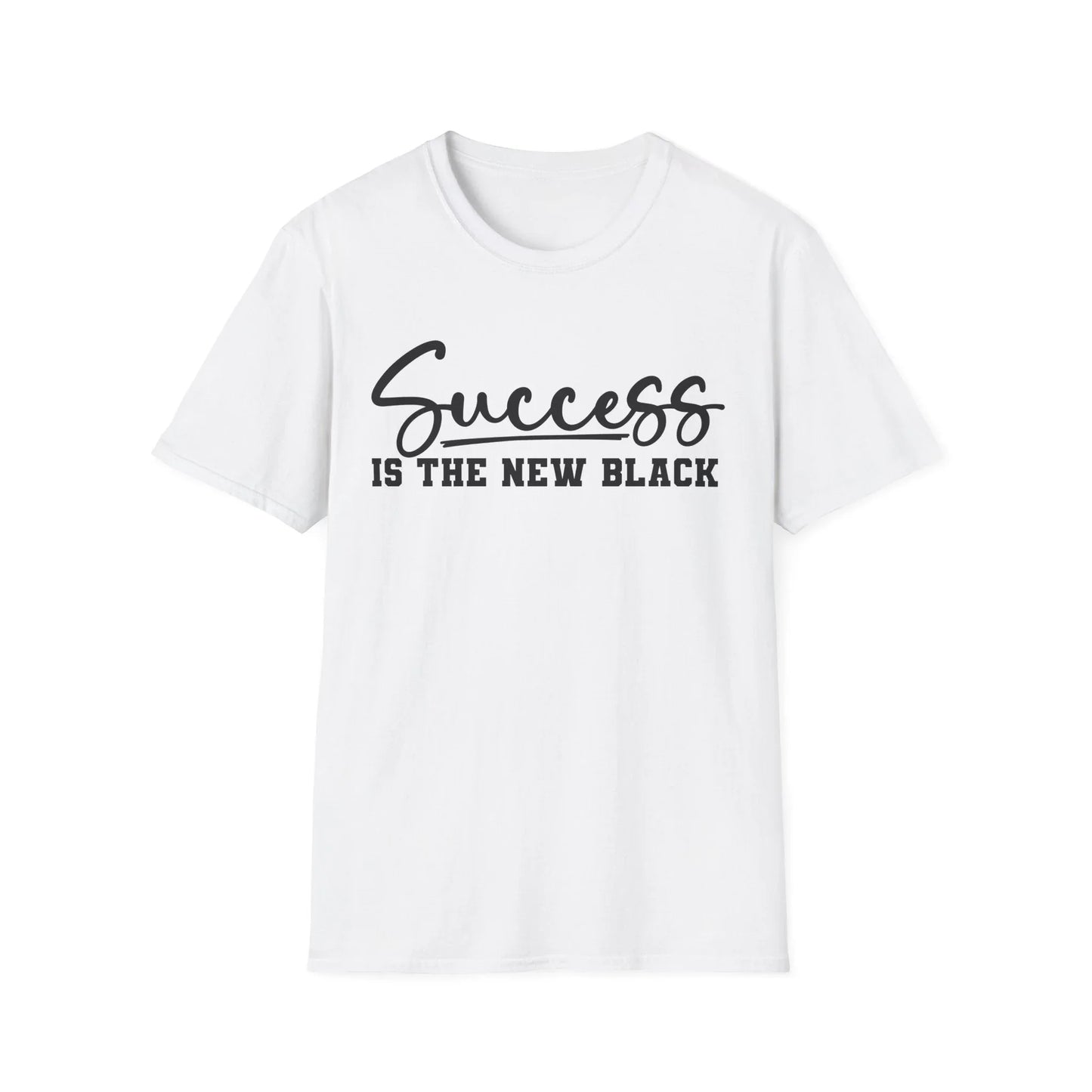 Black & Bold T-Shirt - XS / White