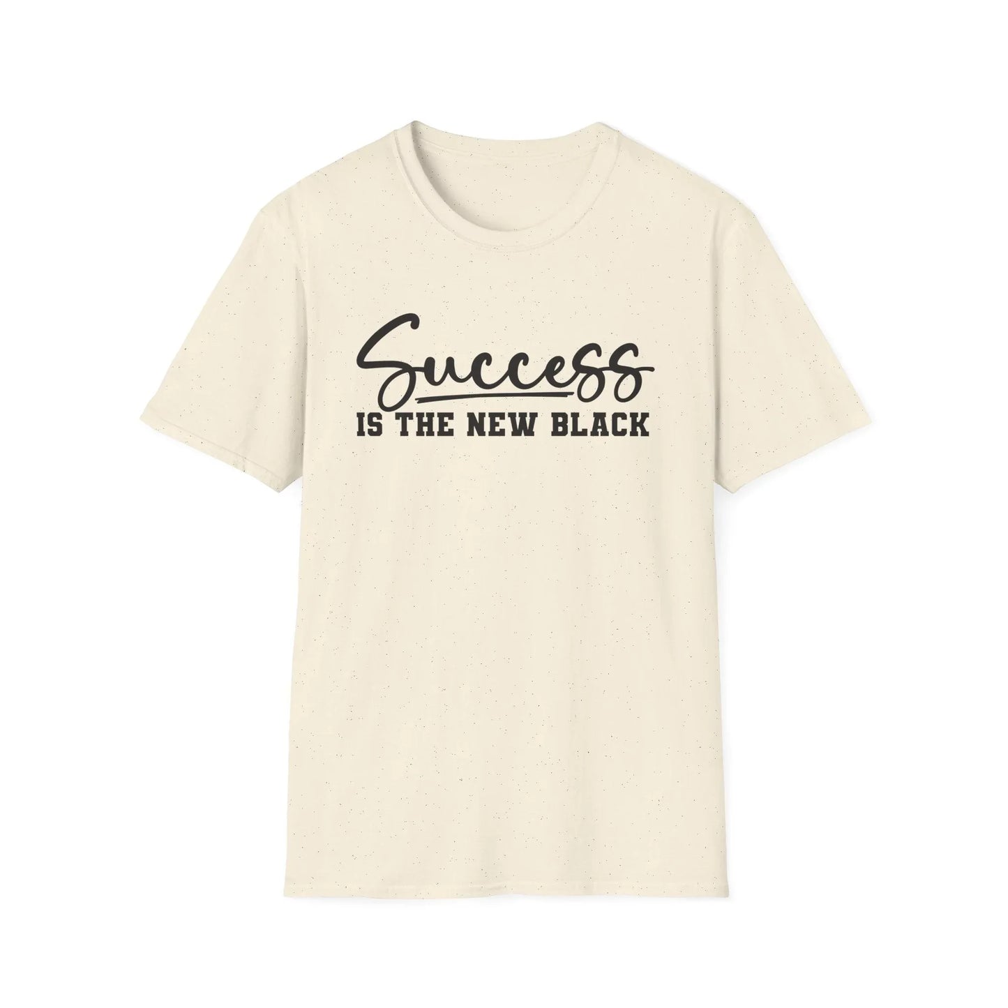 Black & Bold T-Shirt - S / Natural