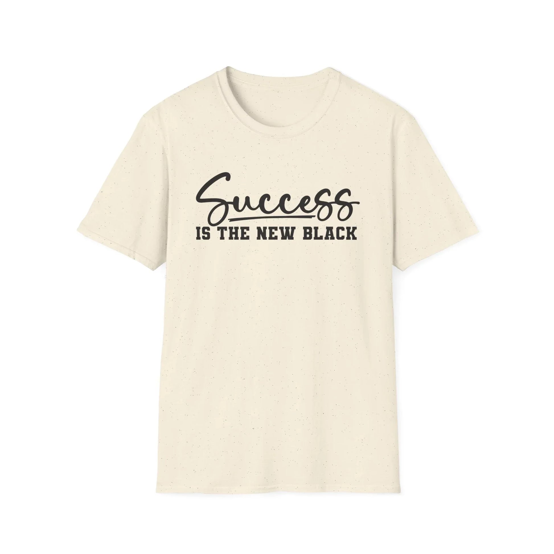 Black & Bold T-Shirt - S / Natural