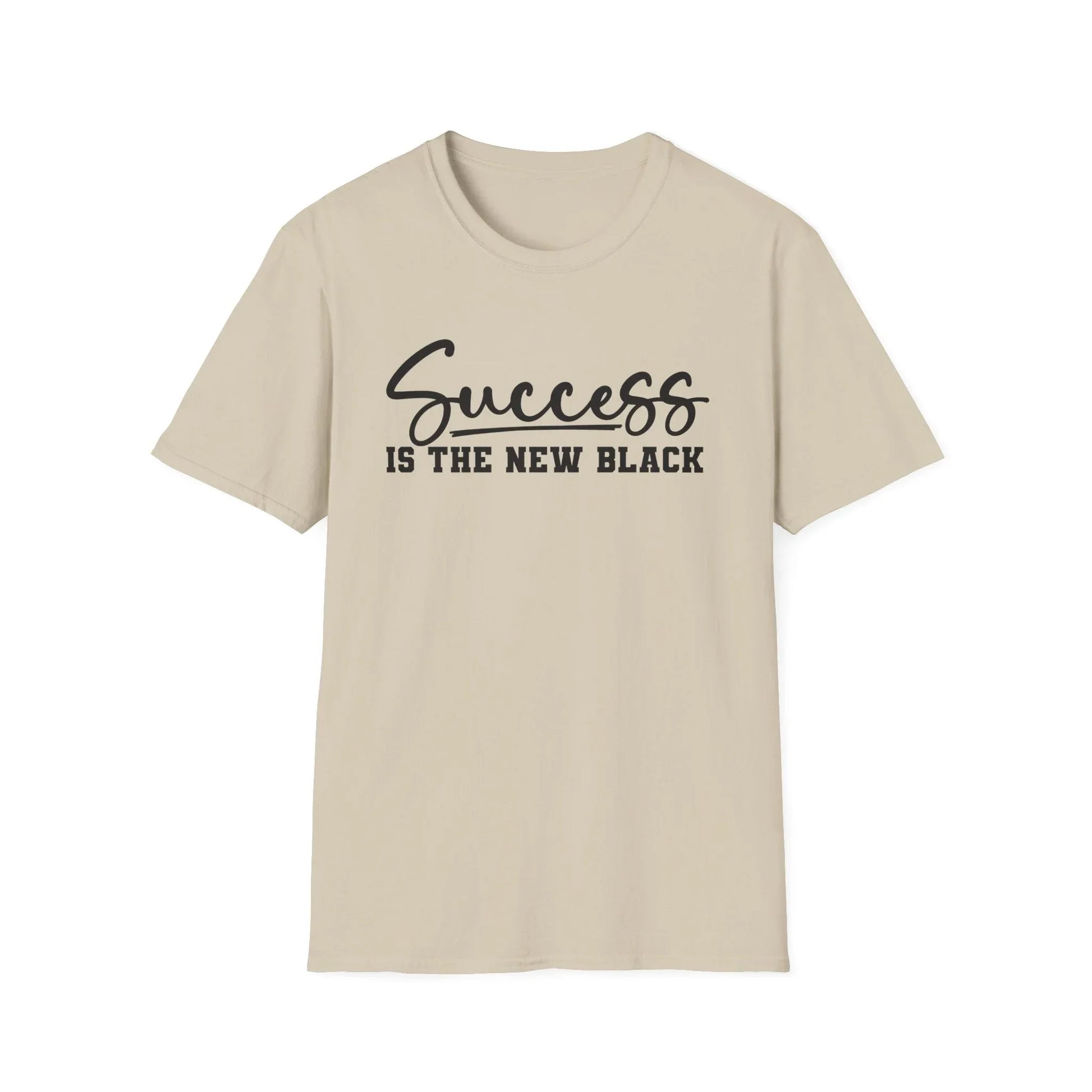 Black & Bold T-Shirt - S / Sand