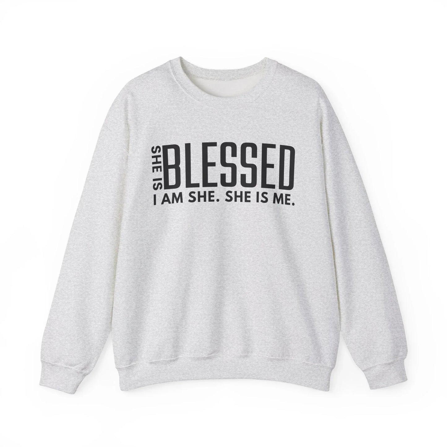 Blessed & Unstoppable Sweatshirt - Ash / S