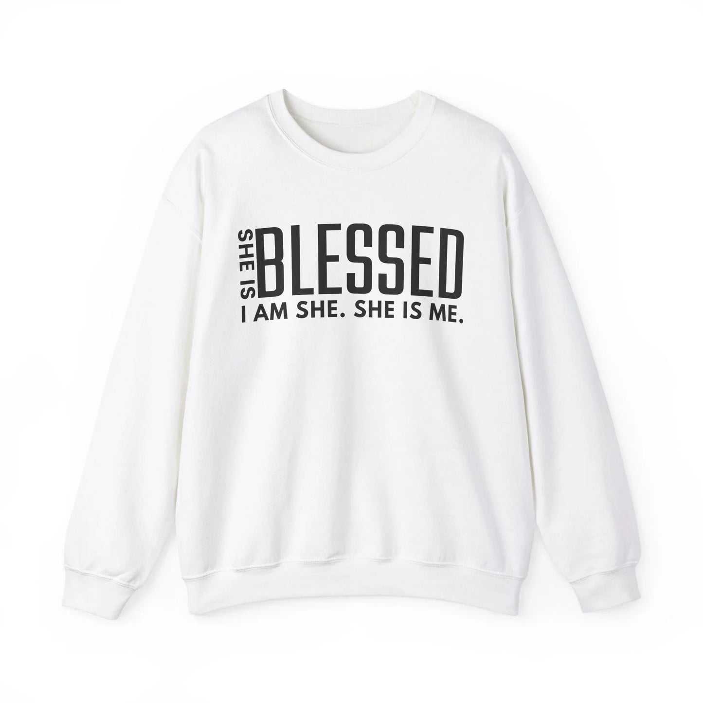 Blessed & Unstoppable Sweatshirt - White / S
