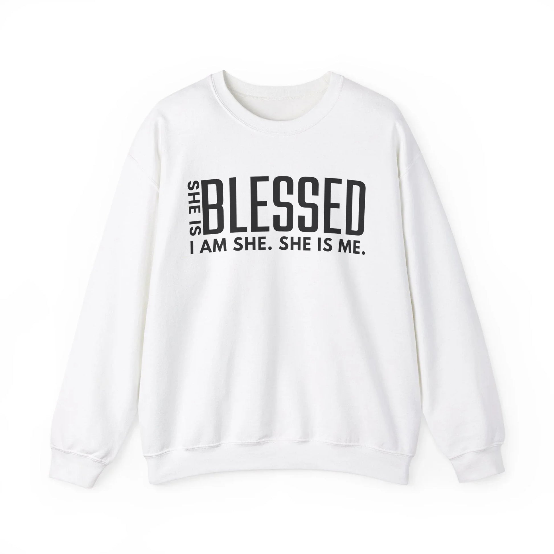 Blessed & Unstoppable Sweatshirt - White / S