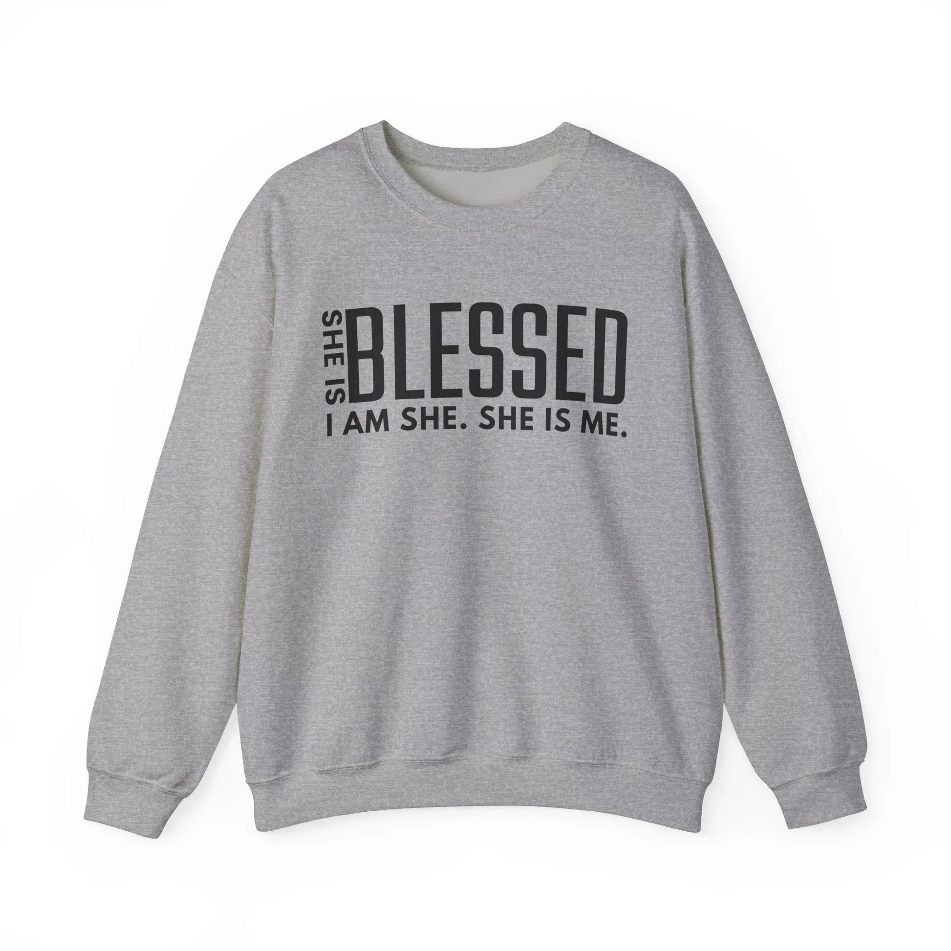 Blessed & Unstoppable Sweatshirt - Sport Grey / S