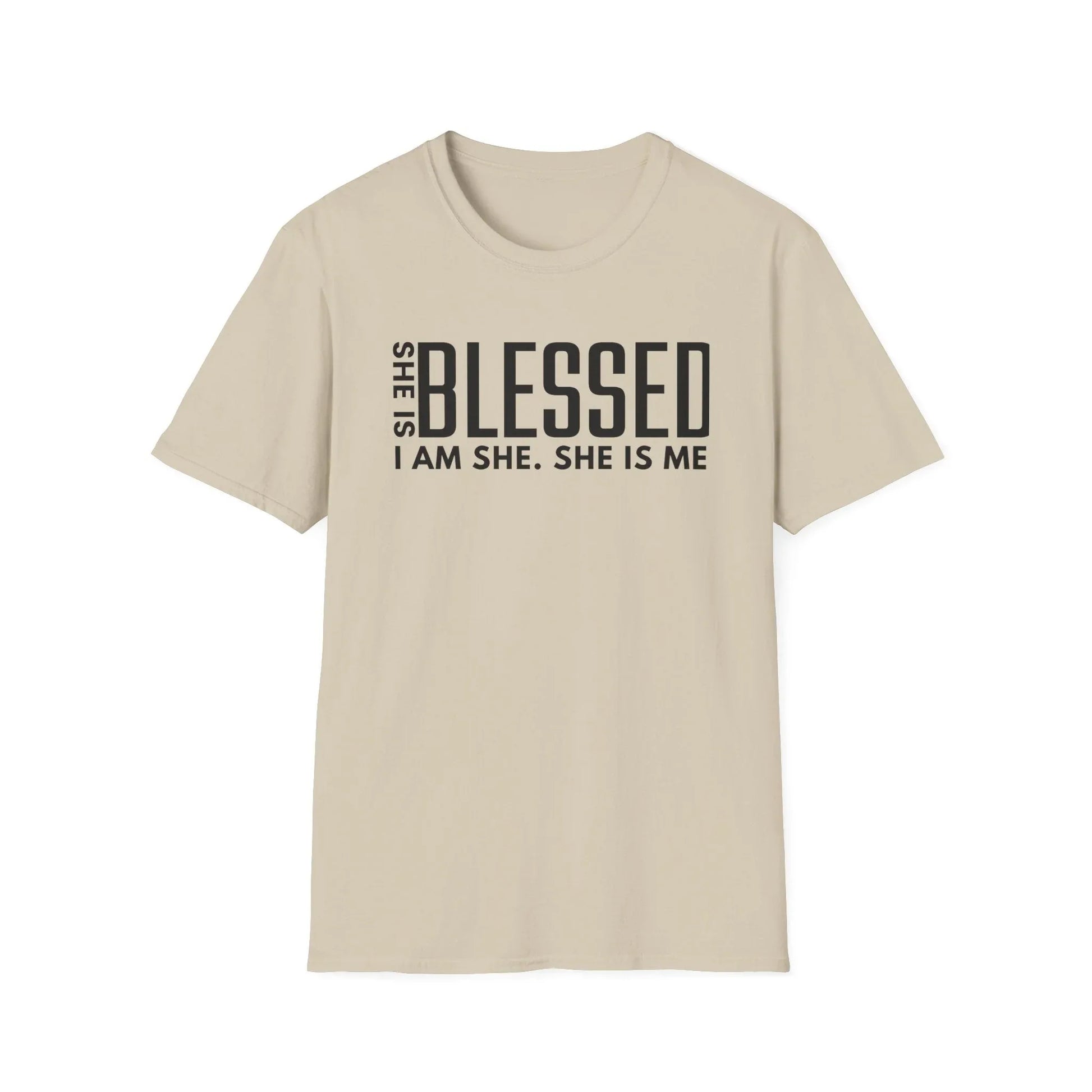 Blessed & Unstoppable T-Shirt - S / Sand