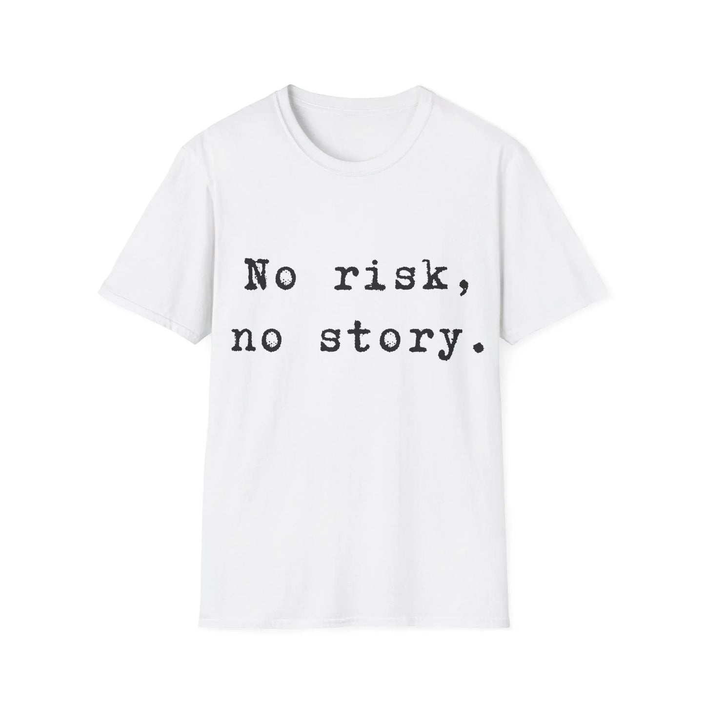 Bold Moves Big Stories | white | Unisex - White / S - T-Shirt