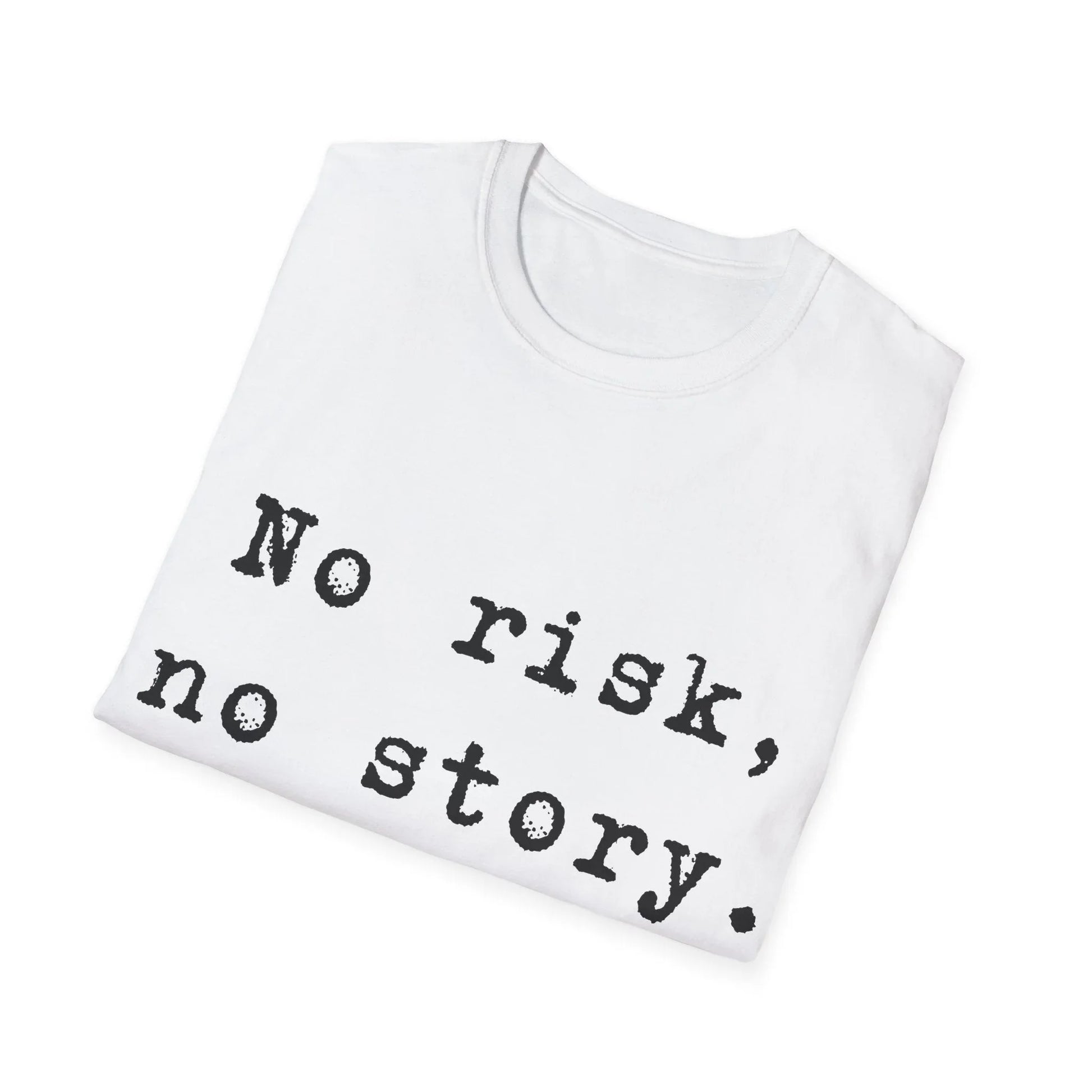 Bold Moves Big Stories | white | Unisex - T-Shirt