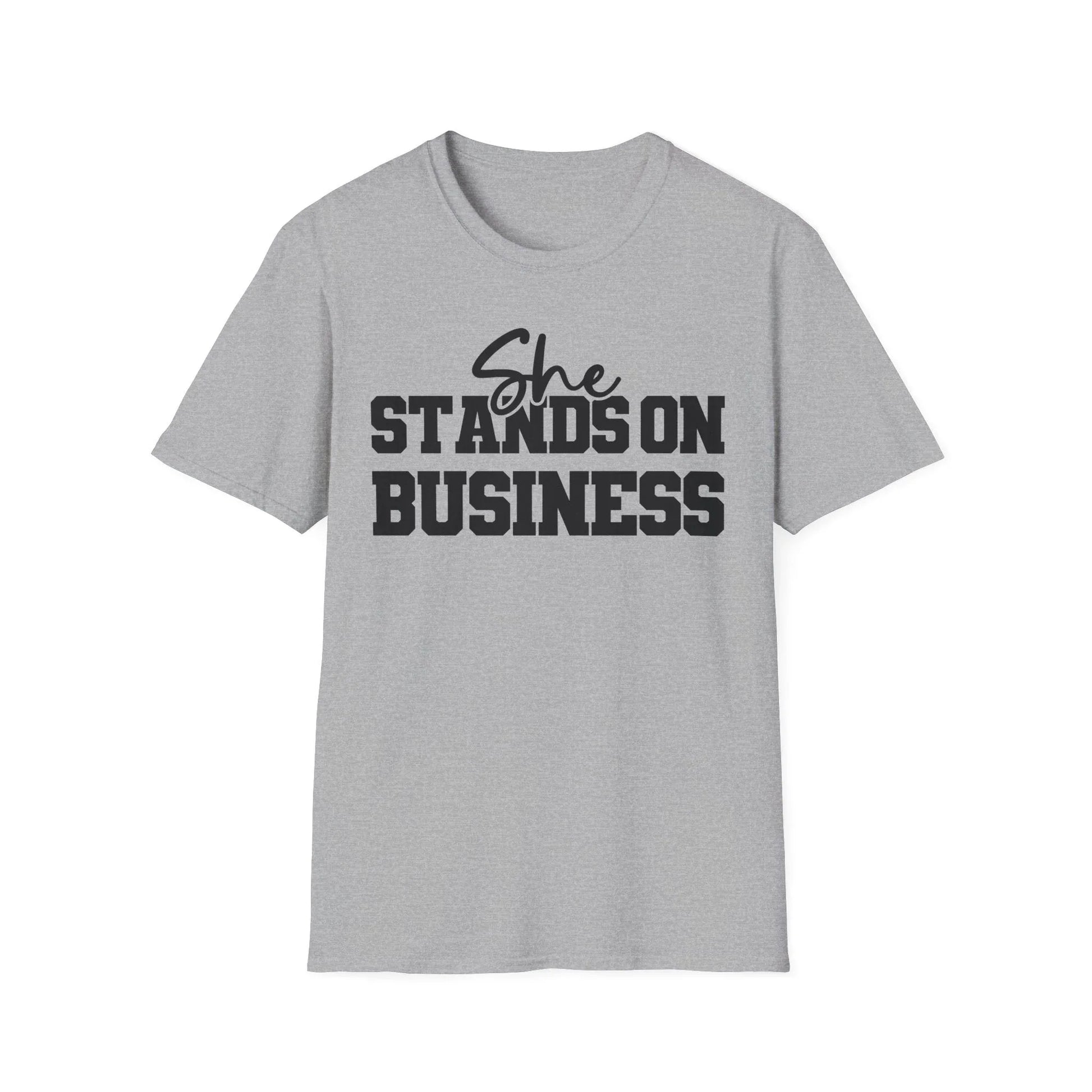 Boss Lady Vibes T-Shirt - XS / Sport Grey