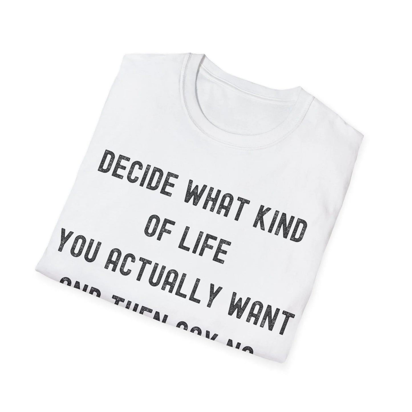 Boundaries & Bliss | white | Unisex - T-Shirt