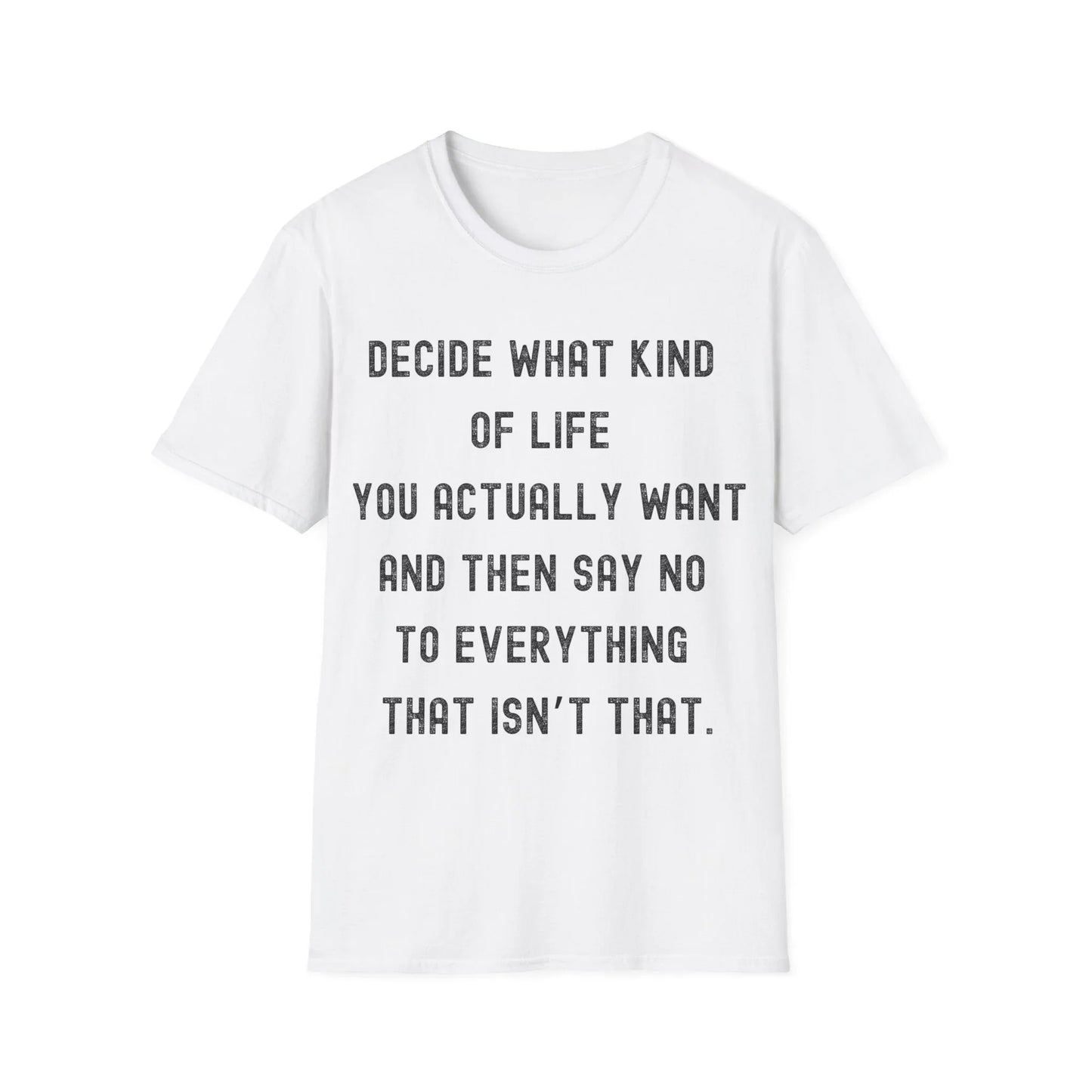 Boundaries & Bliss | white | Unisex - White / S - T-Shirt