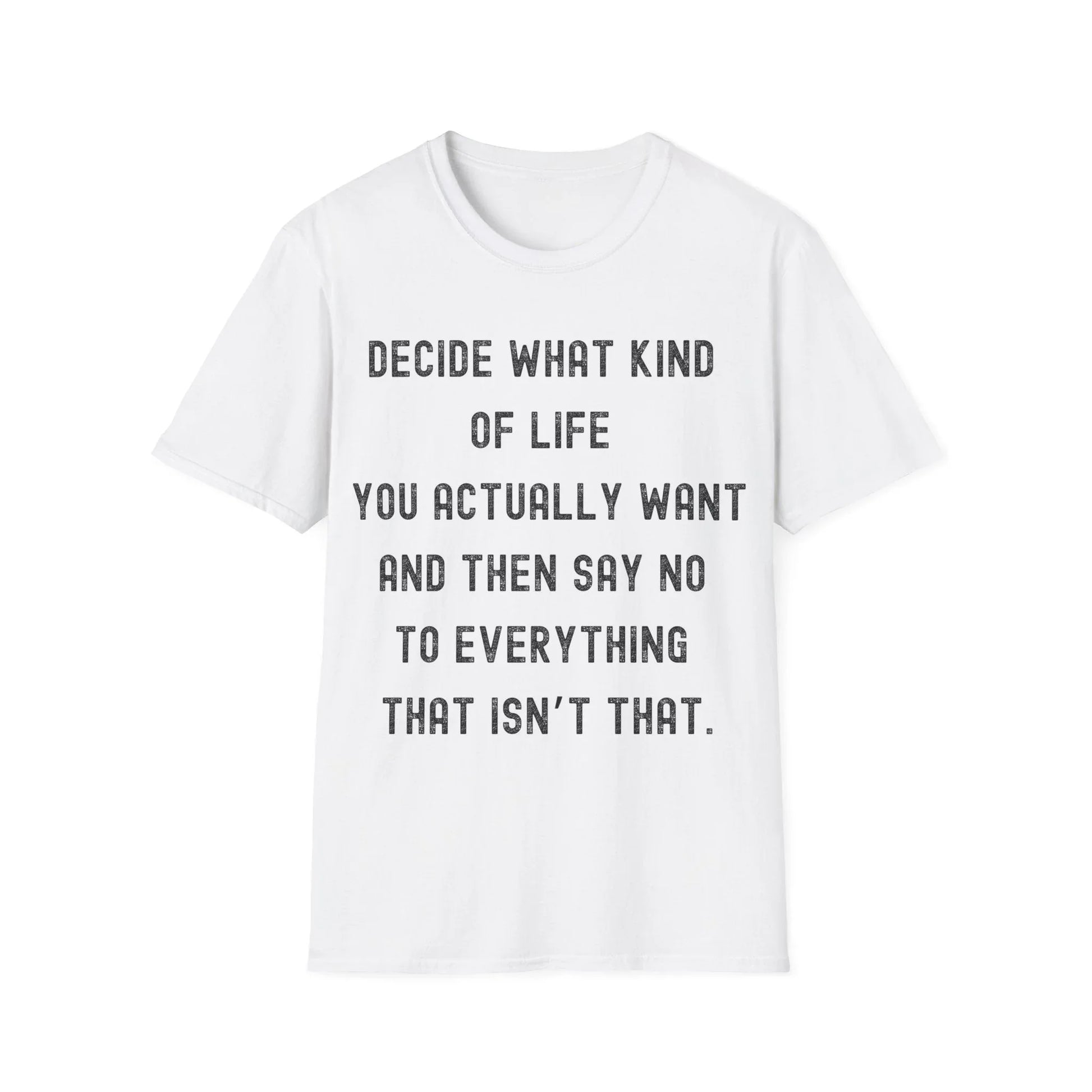 Boundaries & Bliss | white | Unisex - White / S - T-Shirt