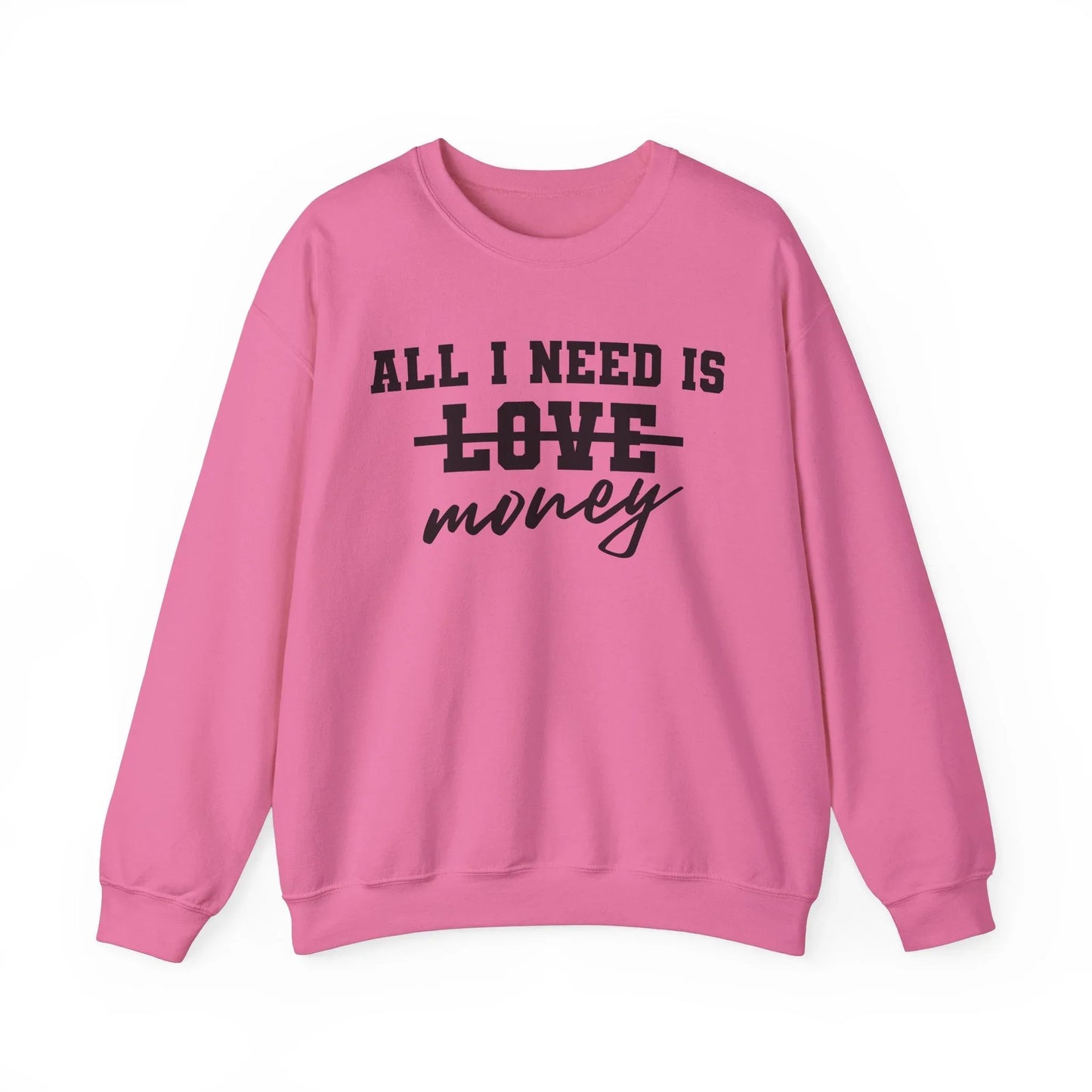 Cash Goals Sweatshirt - Safety Pink / S