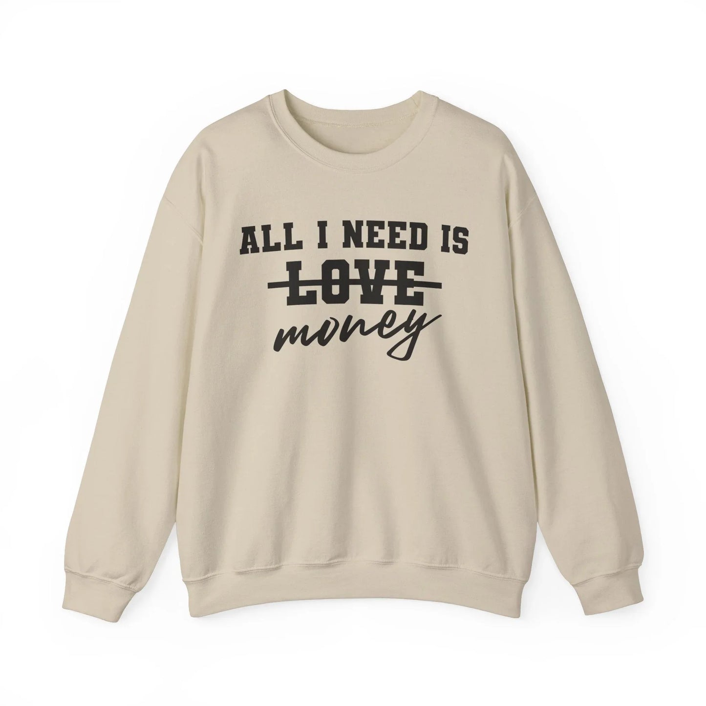 Cash Goals Sweatshirt - Sand / S