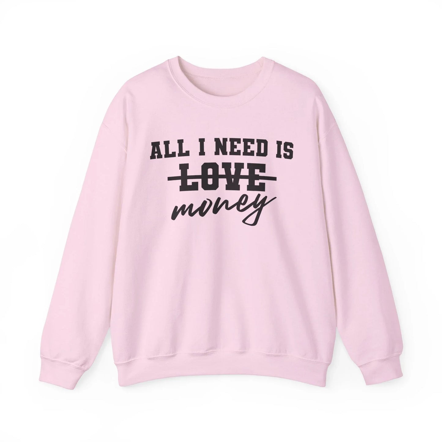 Cash Goals Sweatshirt - Light Pink / S