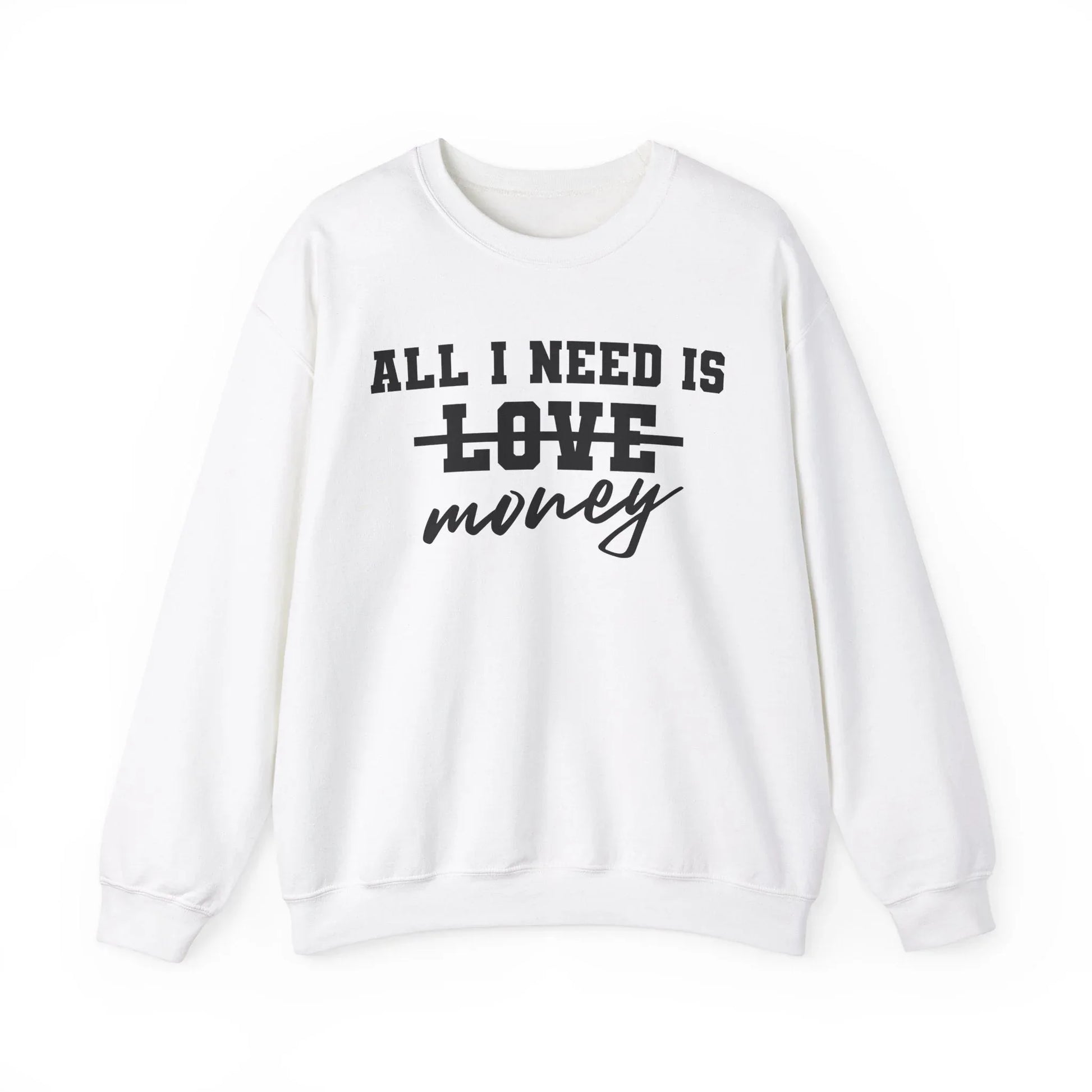 Cash Goals Sweatshirt - White / S
